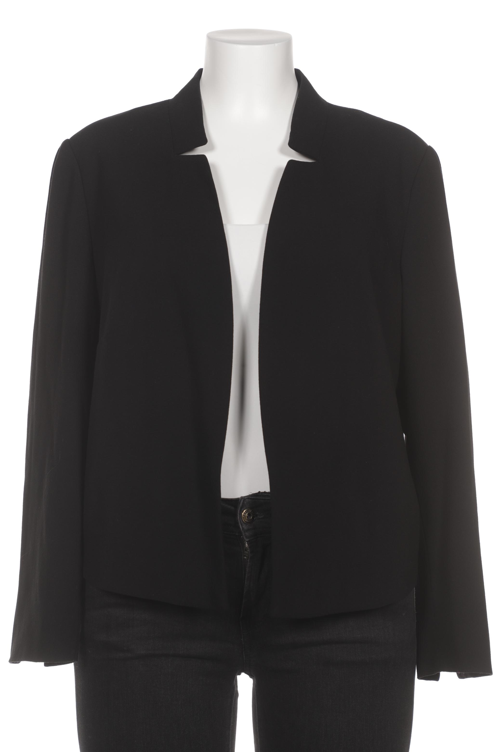 

sheego Damen Blazer, schwarz, Gr. 48