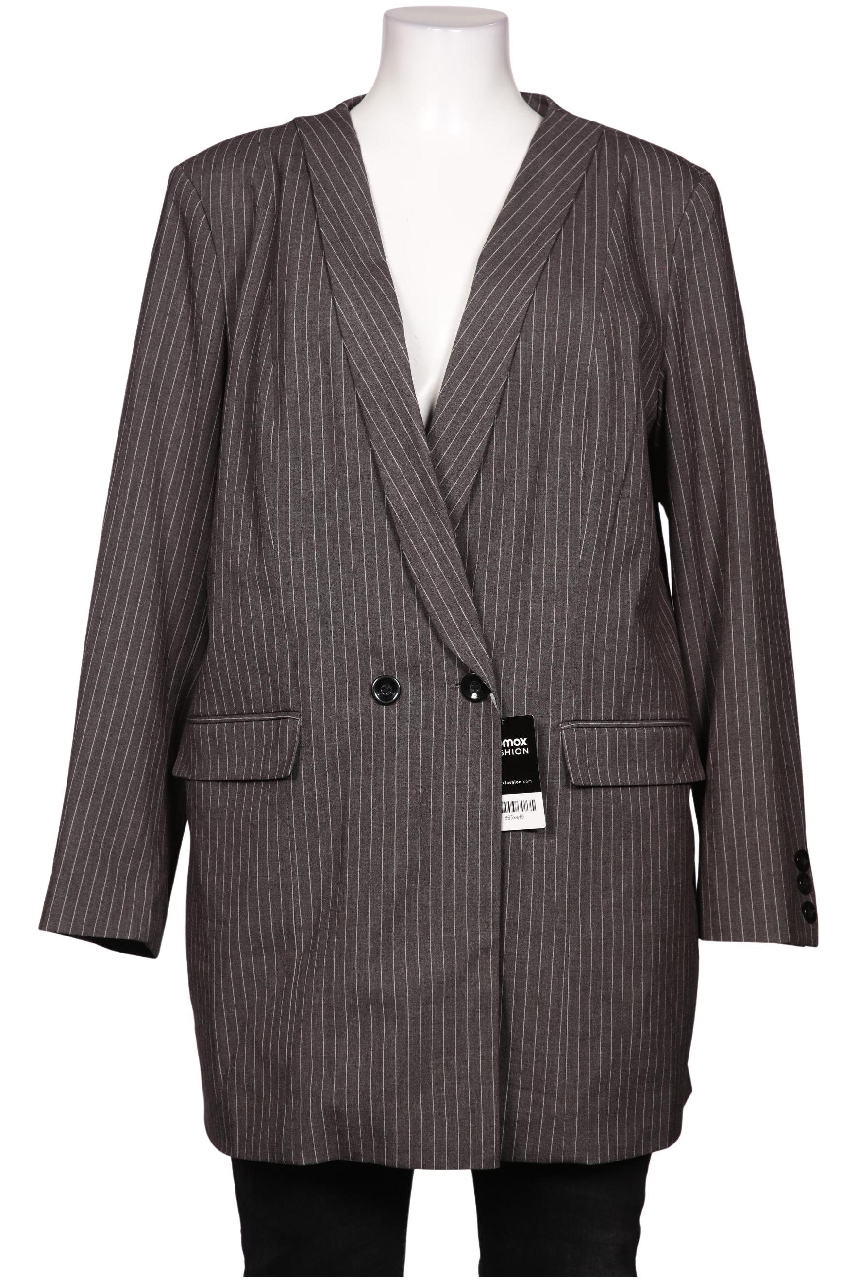 

sheego Damen Blazer, grau, Gr. 48