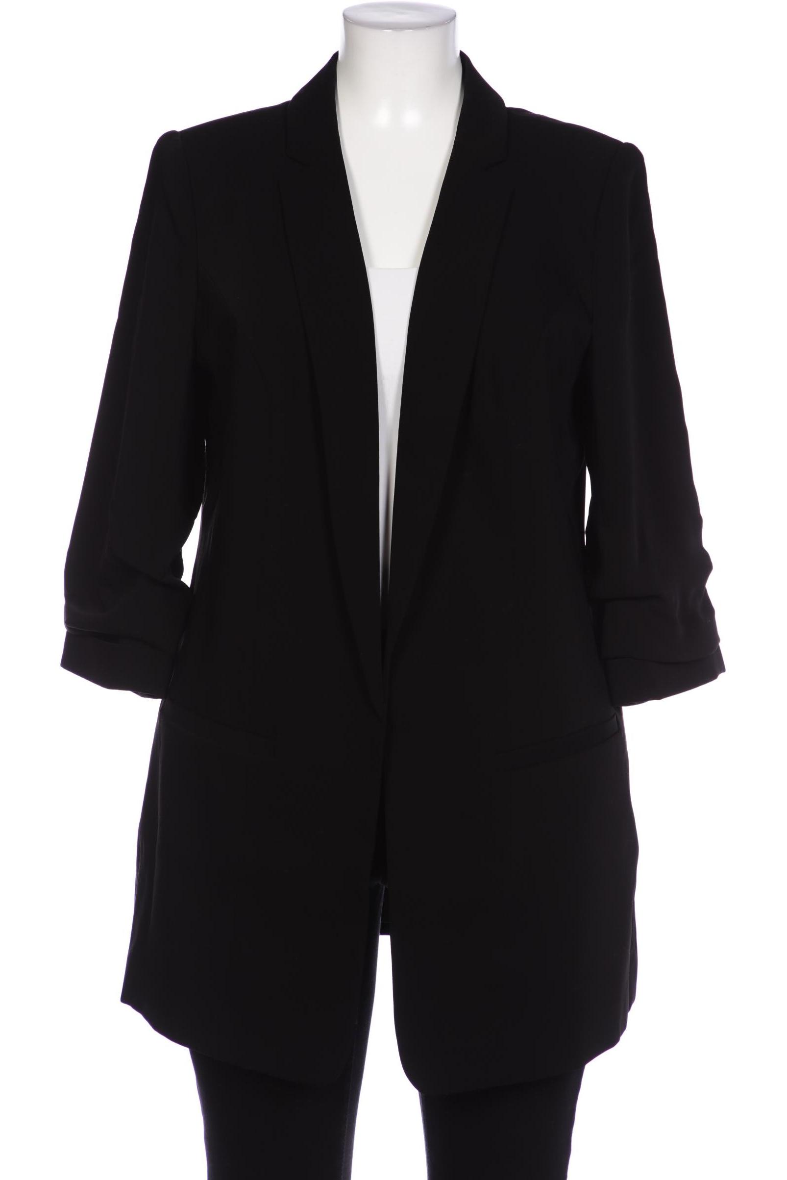 

sheego Damen Blazer, schwarz, Gr. 44