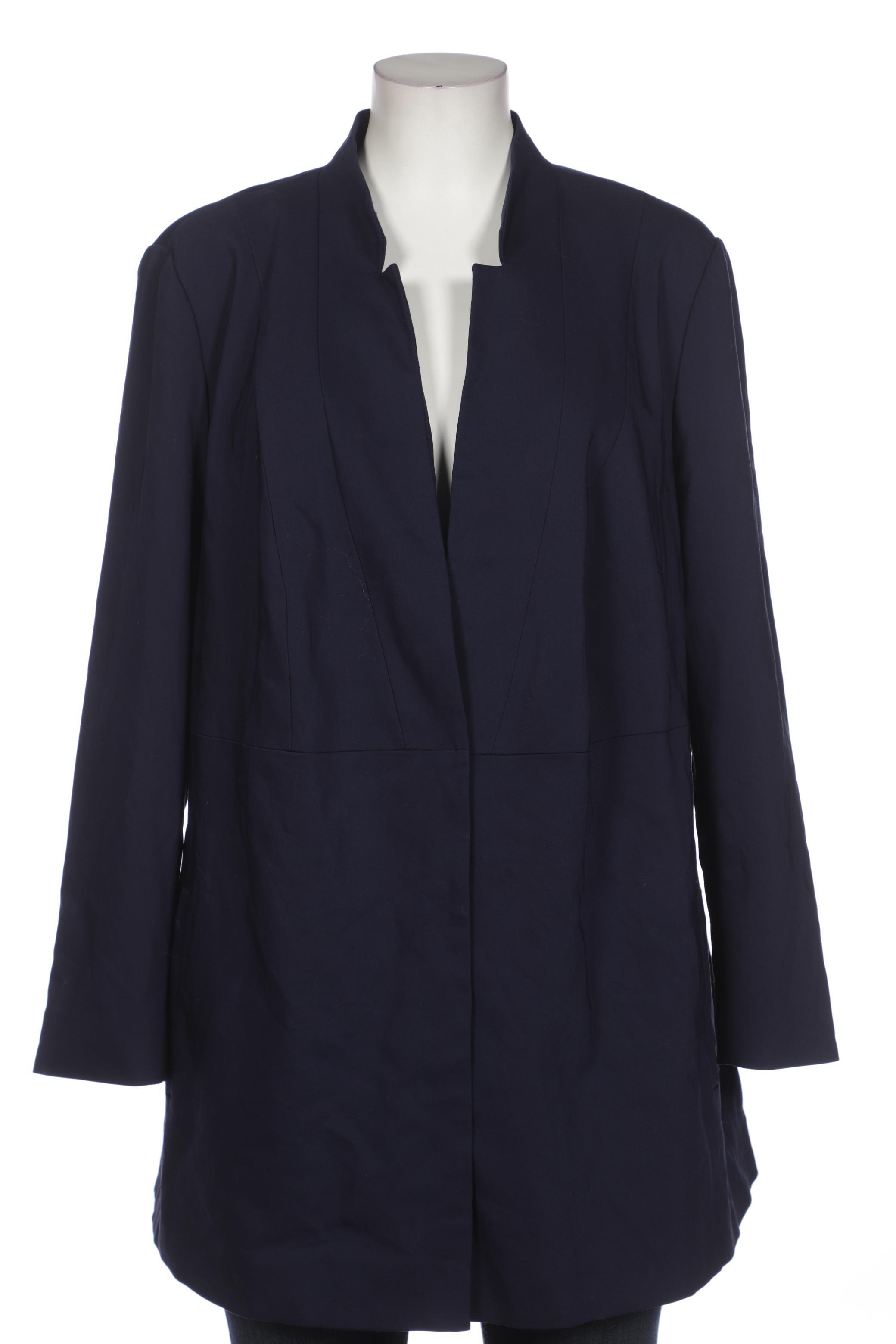 

sheego Damen Blazer, blau, Gr. 52