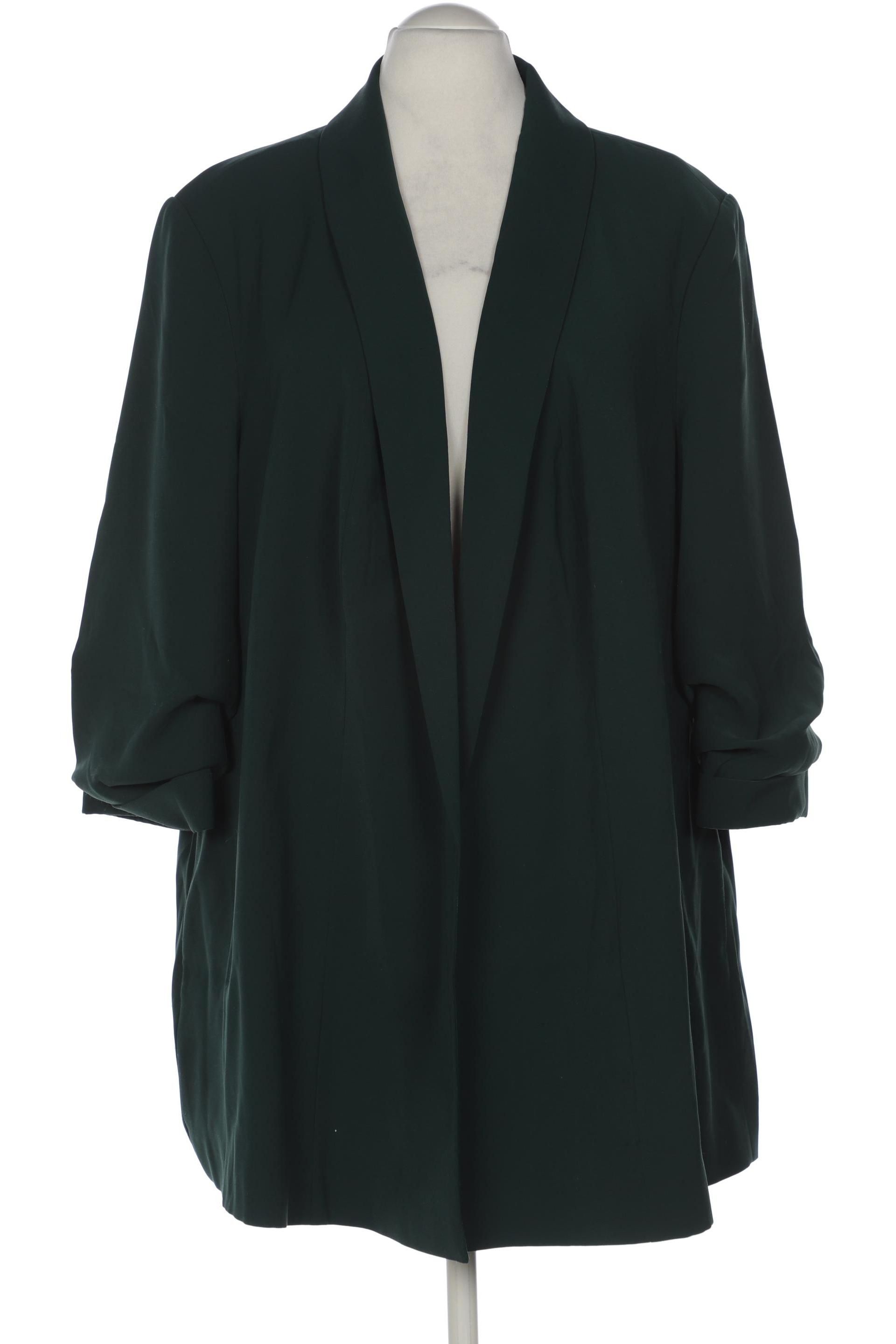

sheego Damen Blazer, grün, Gr. 56