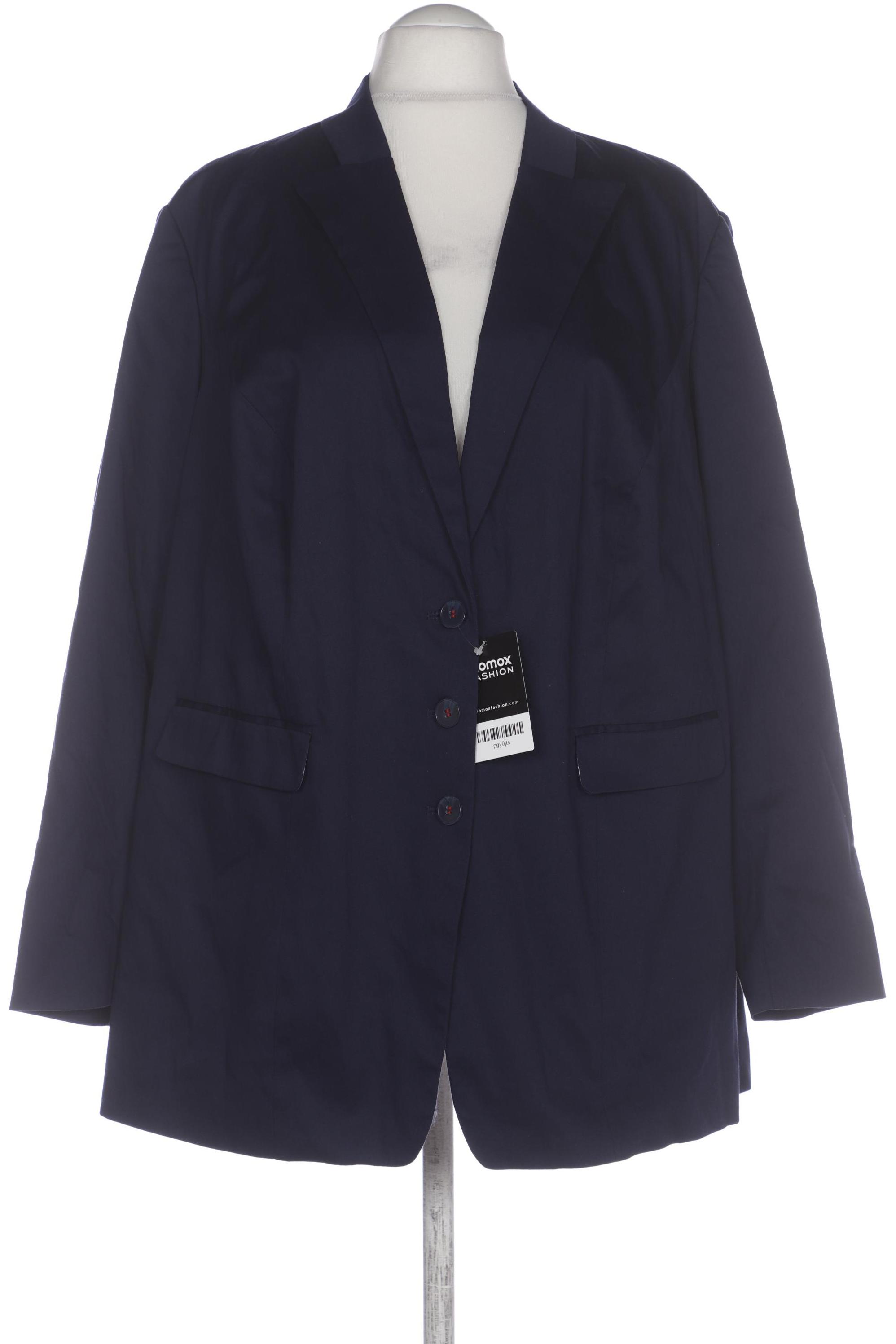 

sheego Damen Blazer, marineblau, Gr. 54