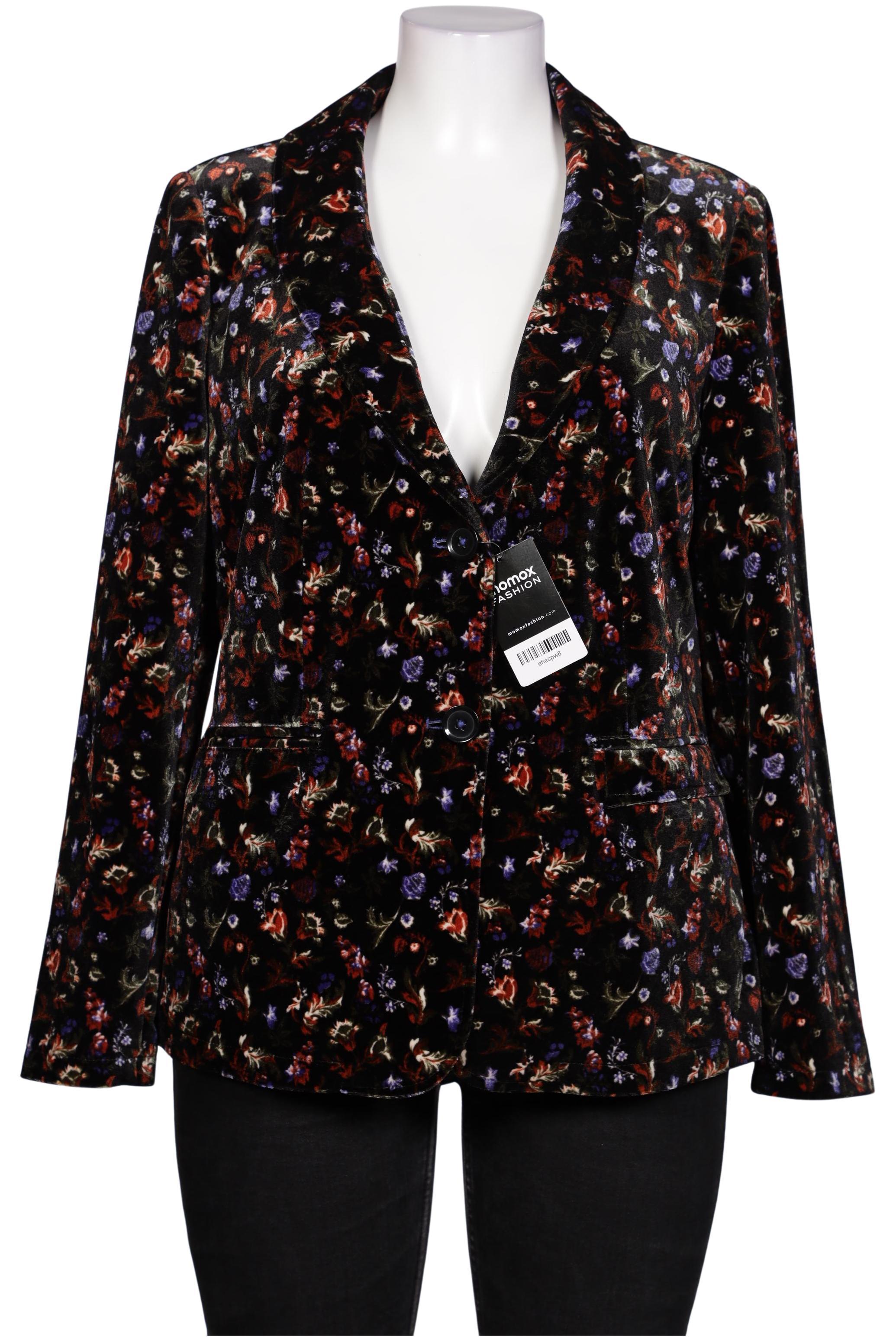 

sheego Damen Blazer, schwarz, Gr. 44