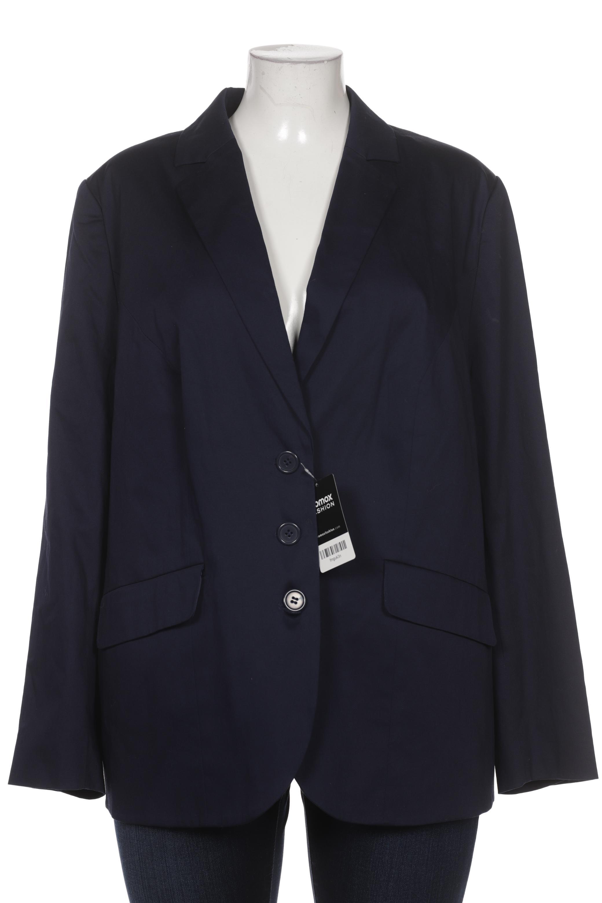 

sheego Damen Blazer, marineblau, Gr. 48