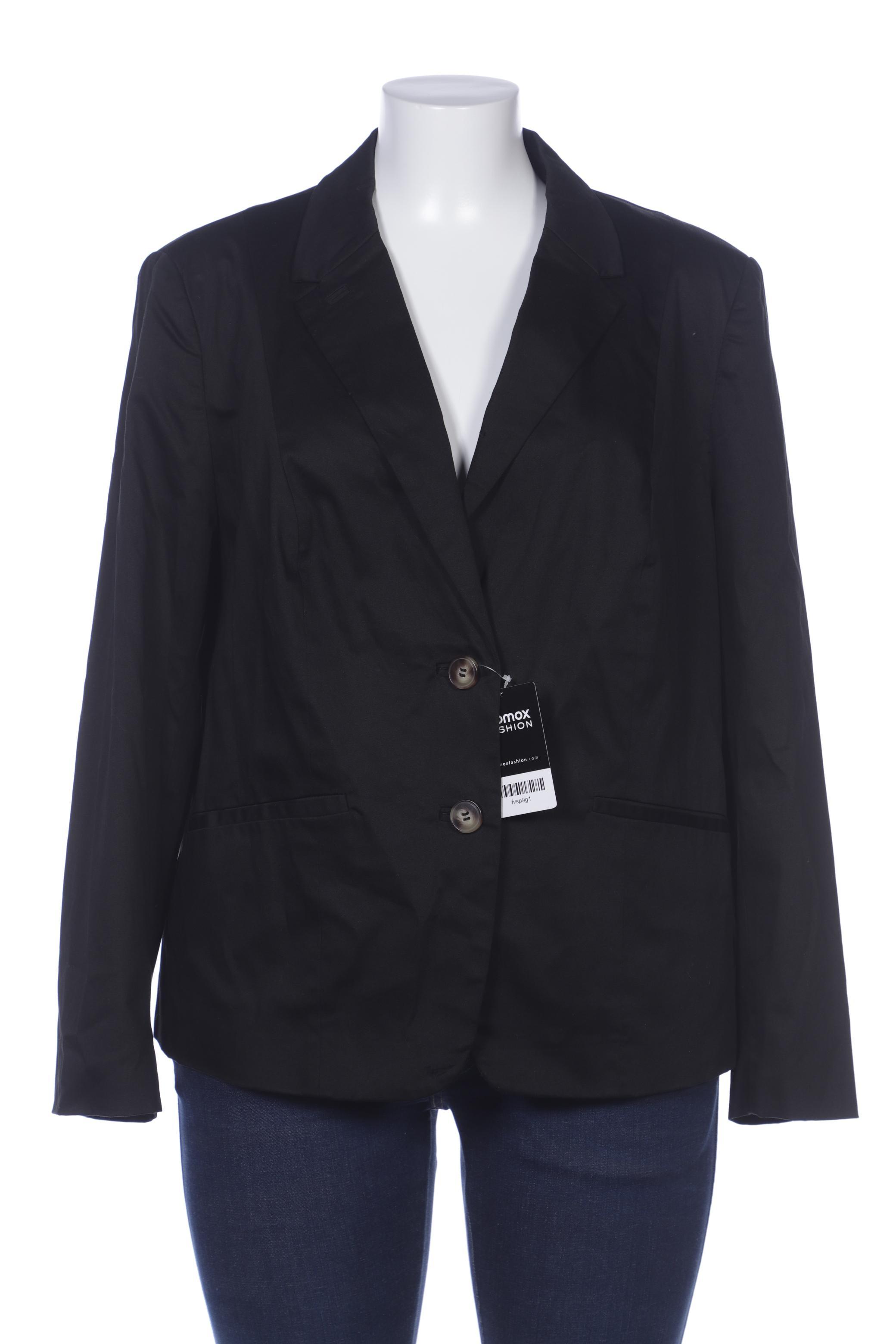 

sheego Damen Blazer, schwarz, Gr. 44