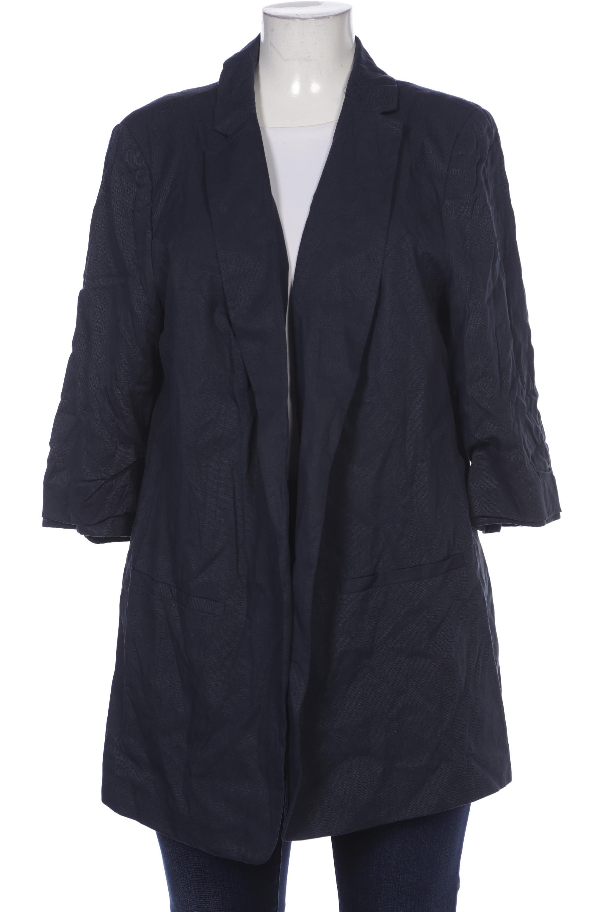 

sheego Damen Blazer, marineblau, Gr. 48