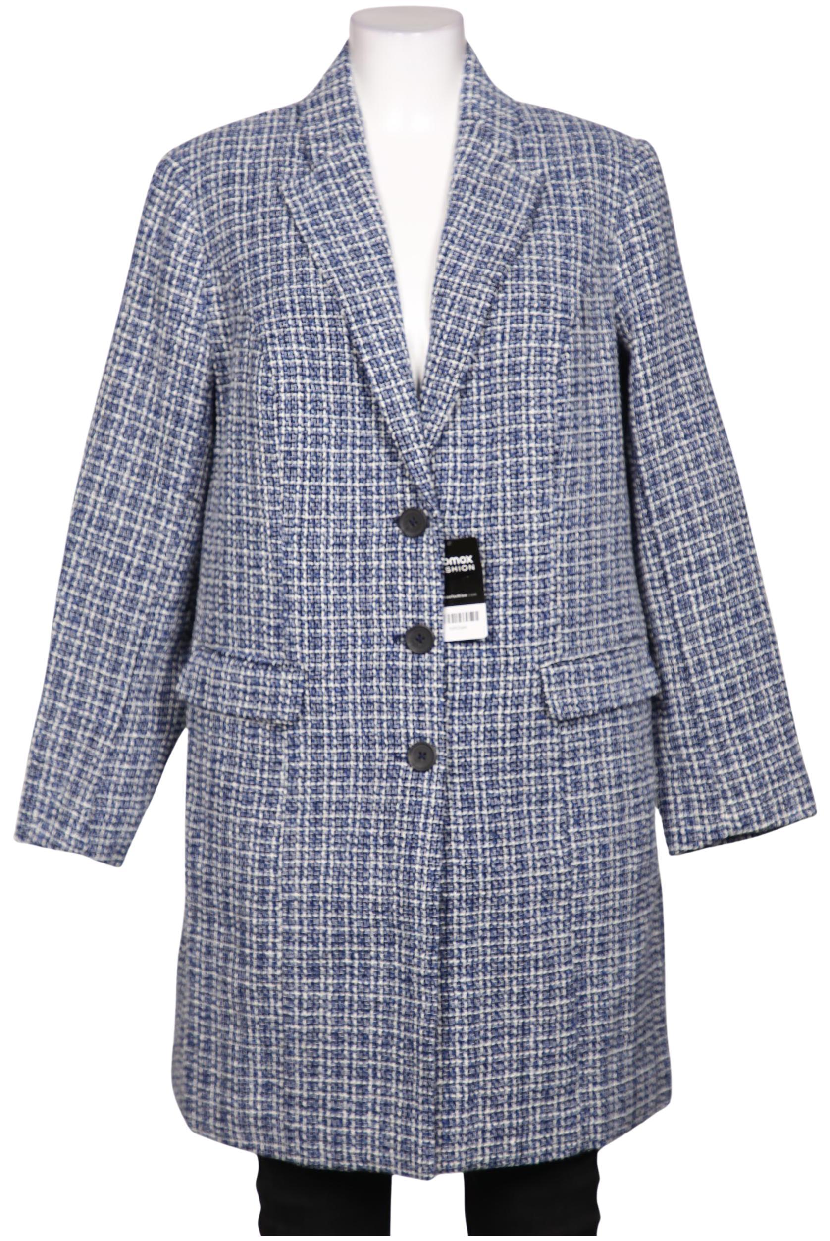 

sheego Damen Blazer, blau, Gr. 44