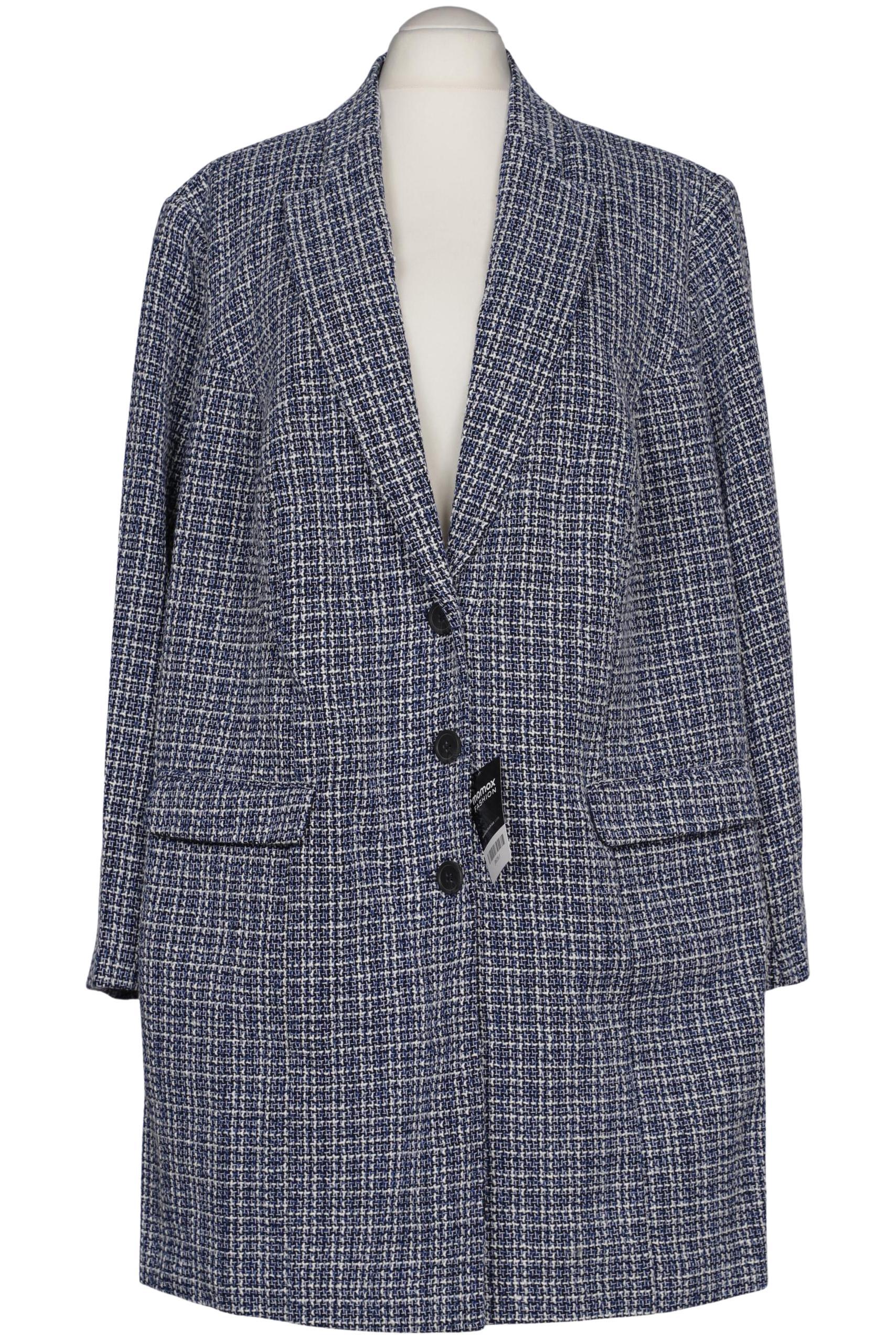 

sheego Damen Blazer, blau, Gr. 56