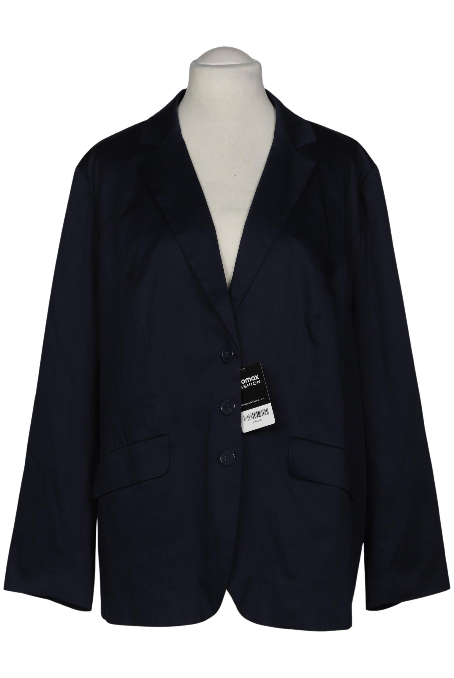 

sheego Damen Blazer, marineblau, Gr. 54