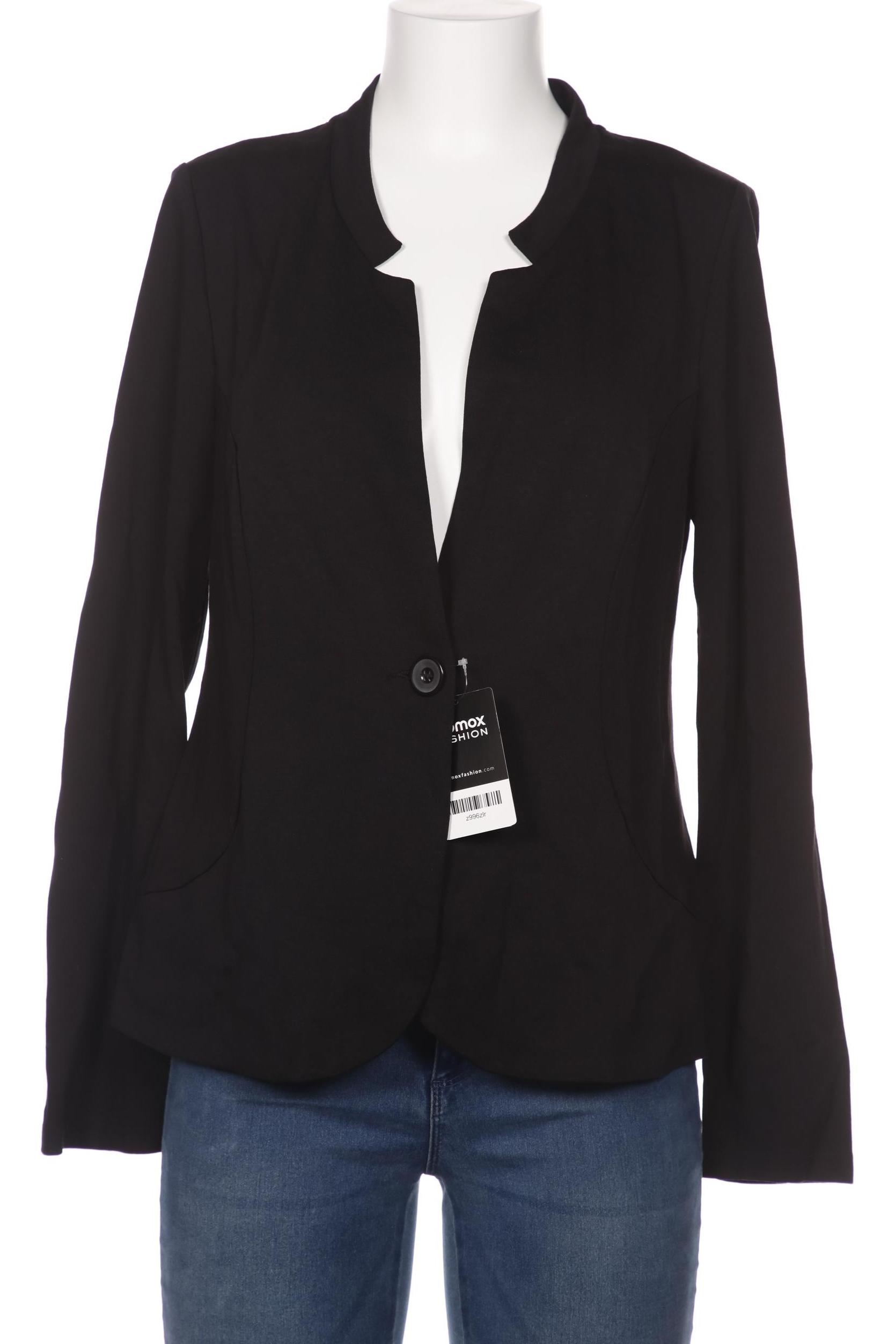 

sheego Damen Blazer, schwarz, Gr. 42