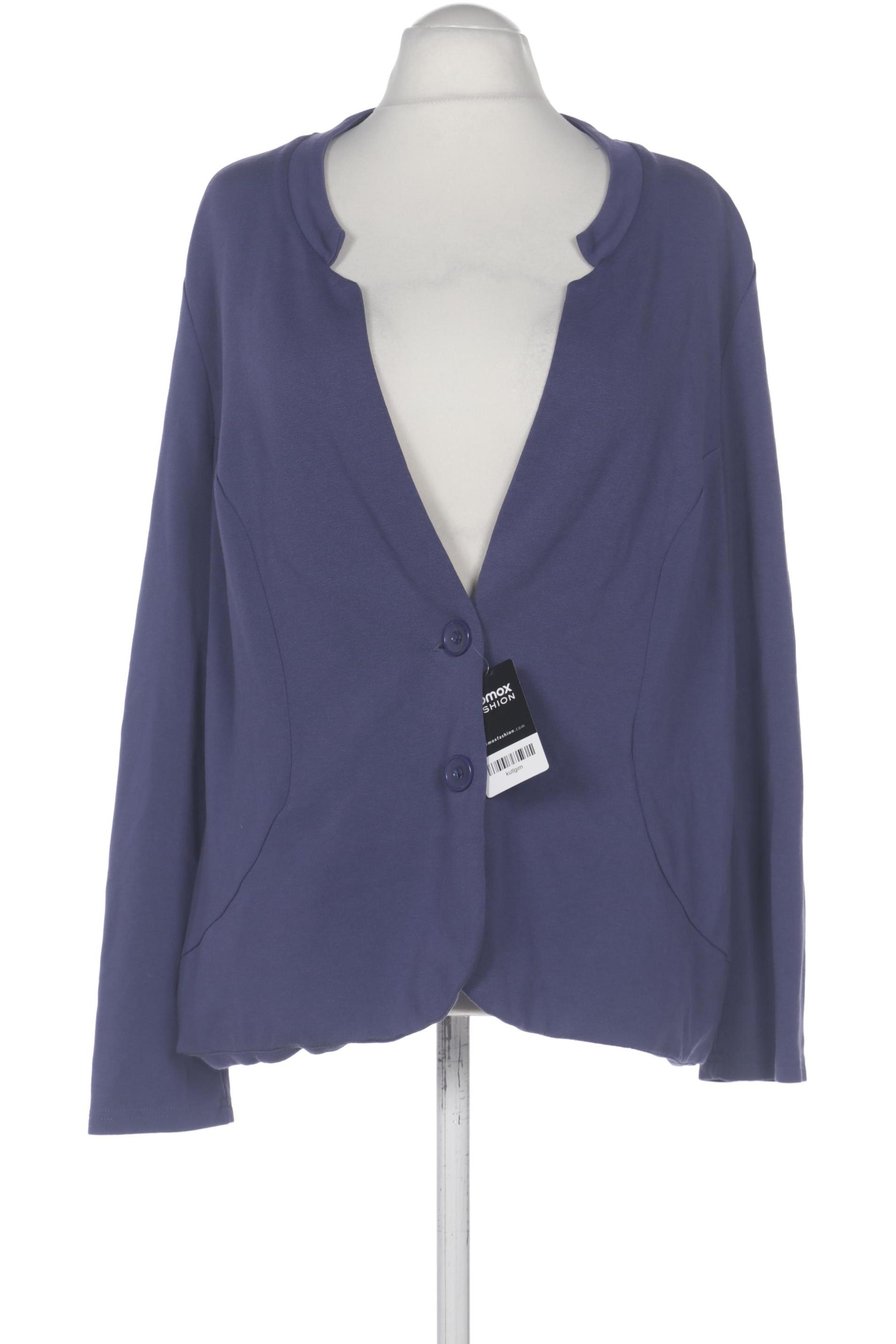 

sheego Damen Blazer, blau, Gr. 56