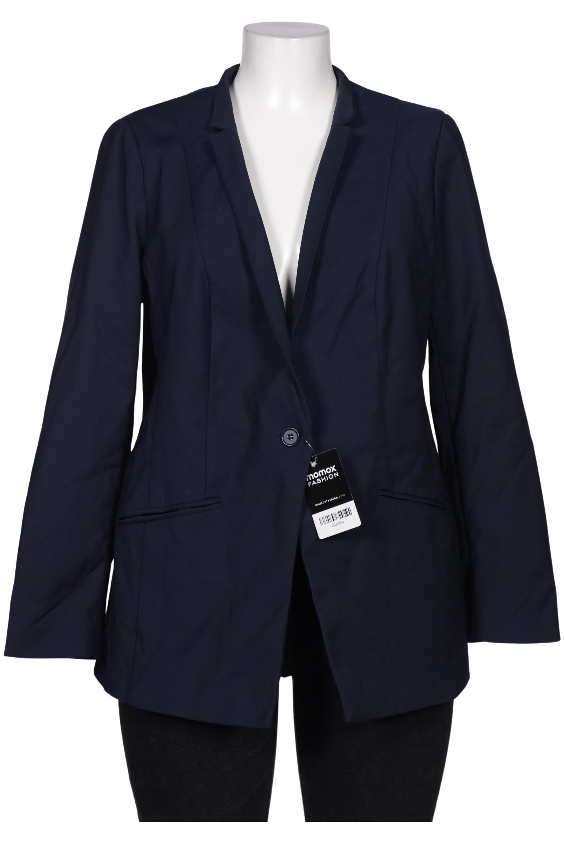

sheego Damen Blazer, marineblau, Gr. 46
