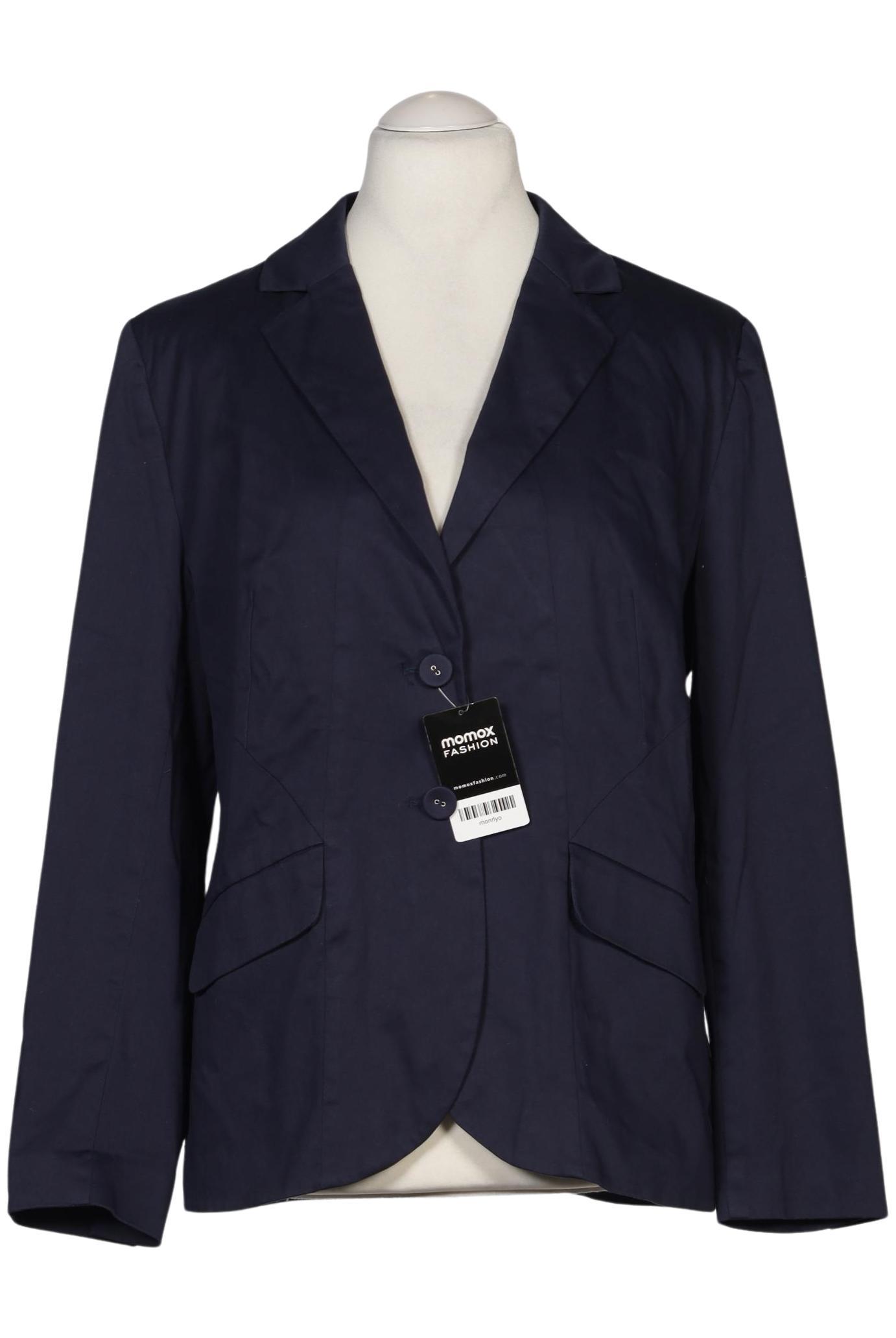 

sheego Damen Blazer, marineblau, Gr. 44