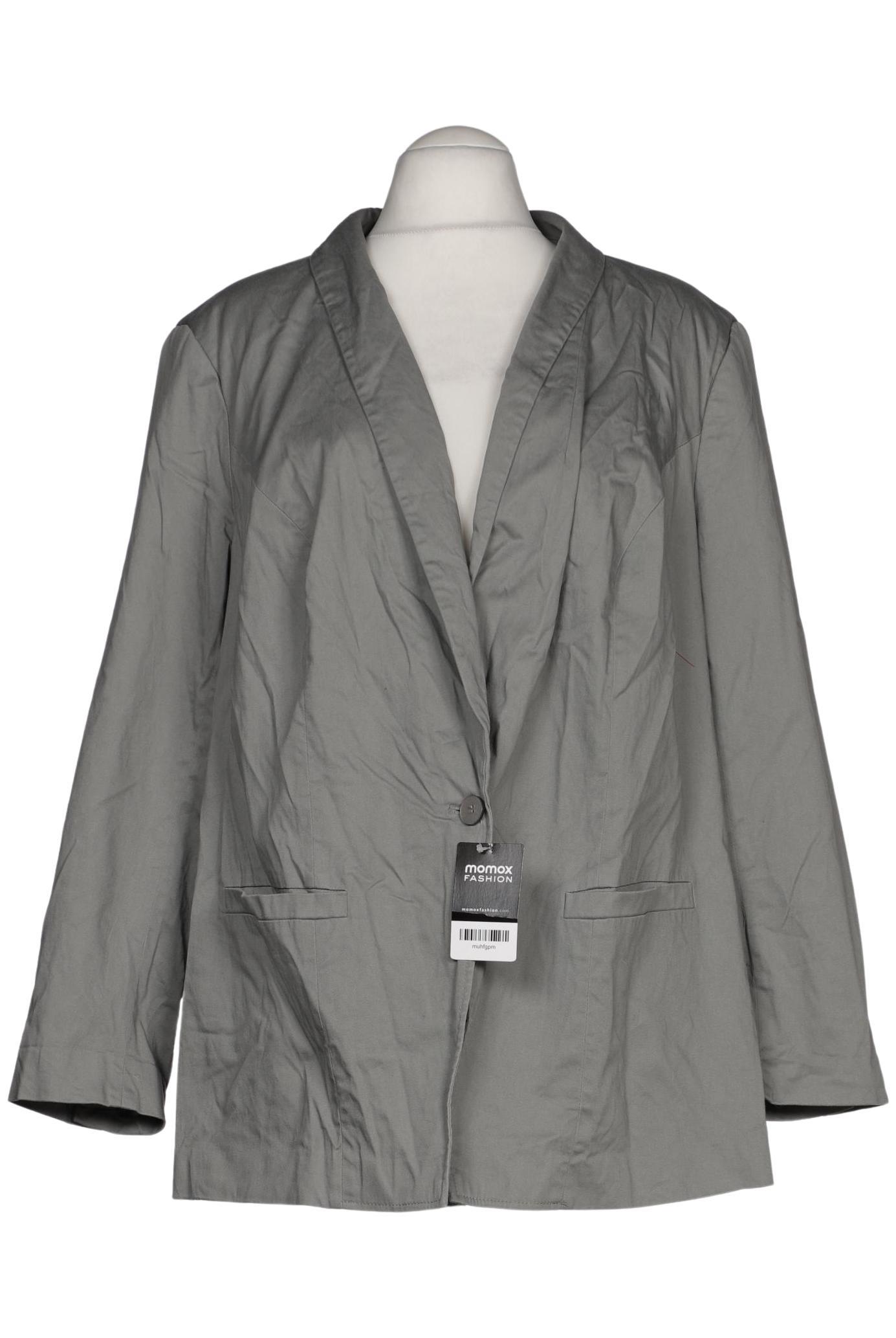 

sheego Damen Blazer, grau, Gr. 54