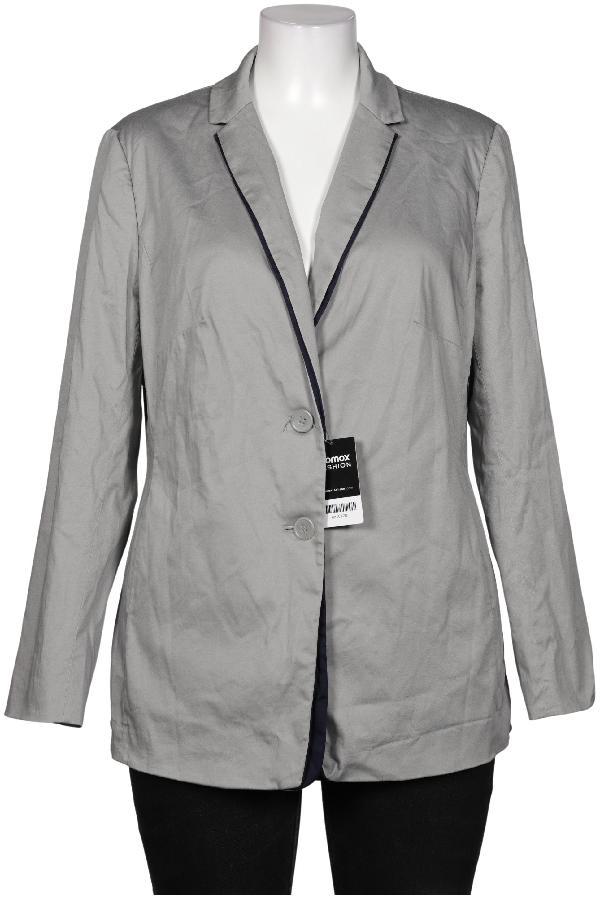 

sheego Damen Blazer, grau, Gr. 46