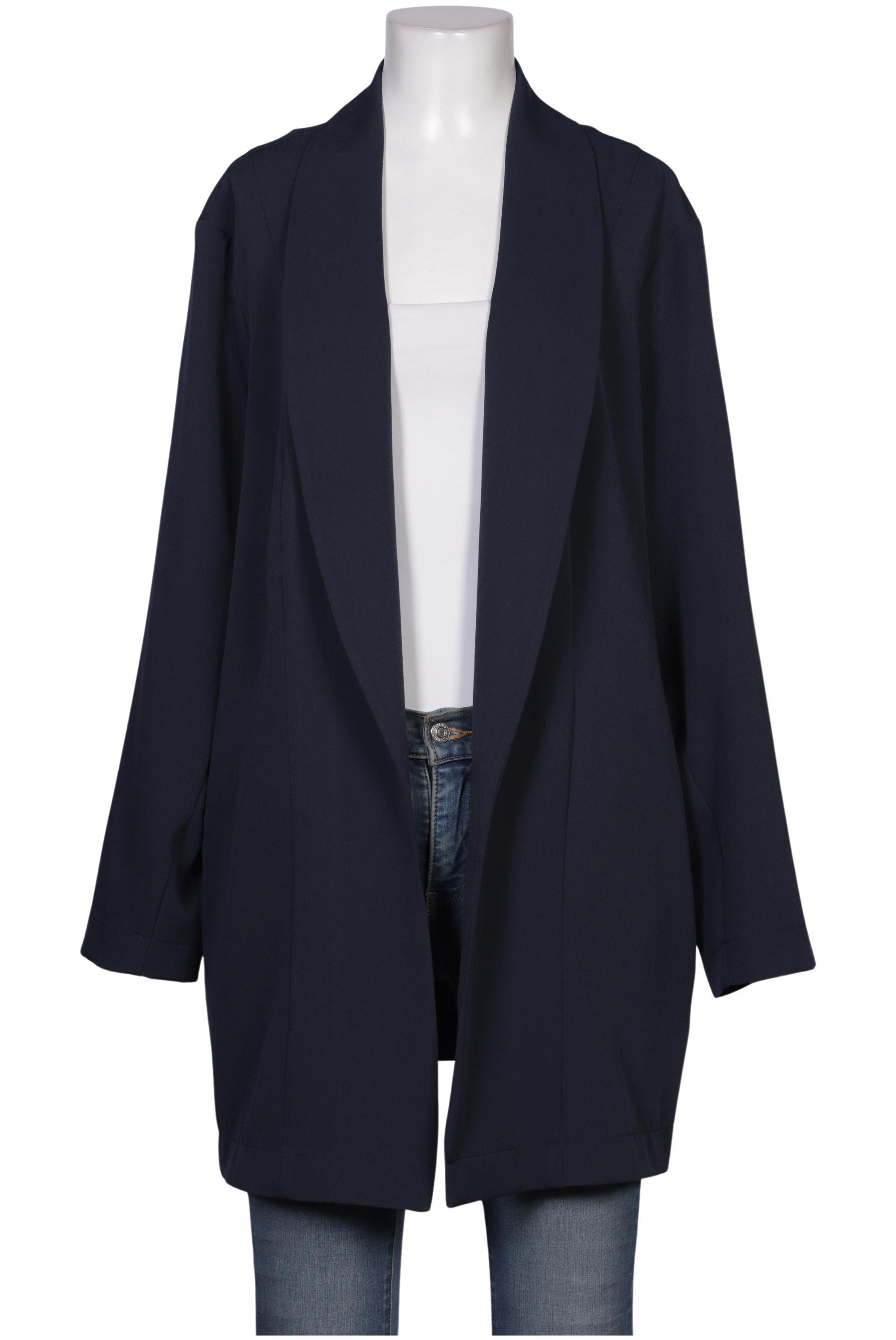 

sheego Damen Blazer, marineblau, Gr. 52