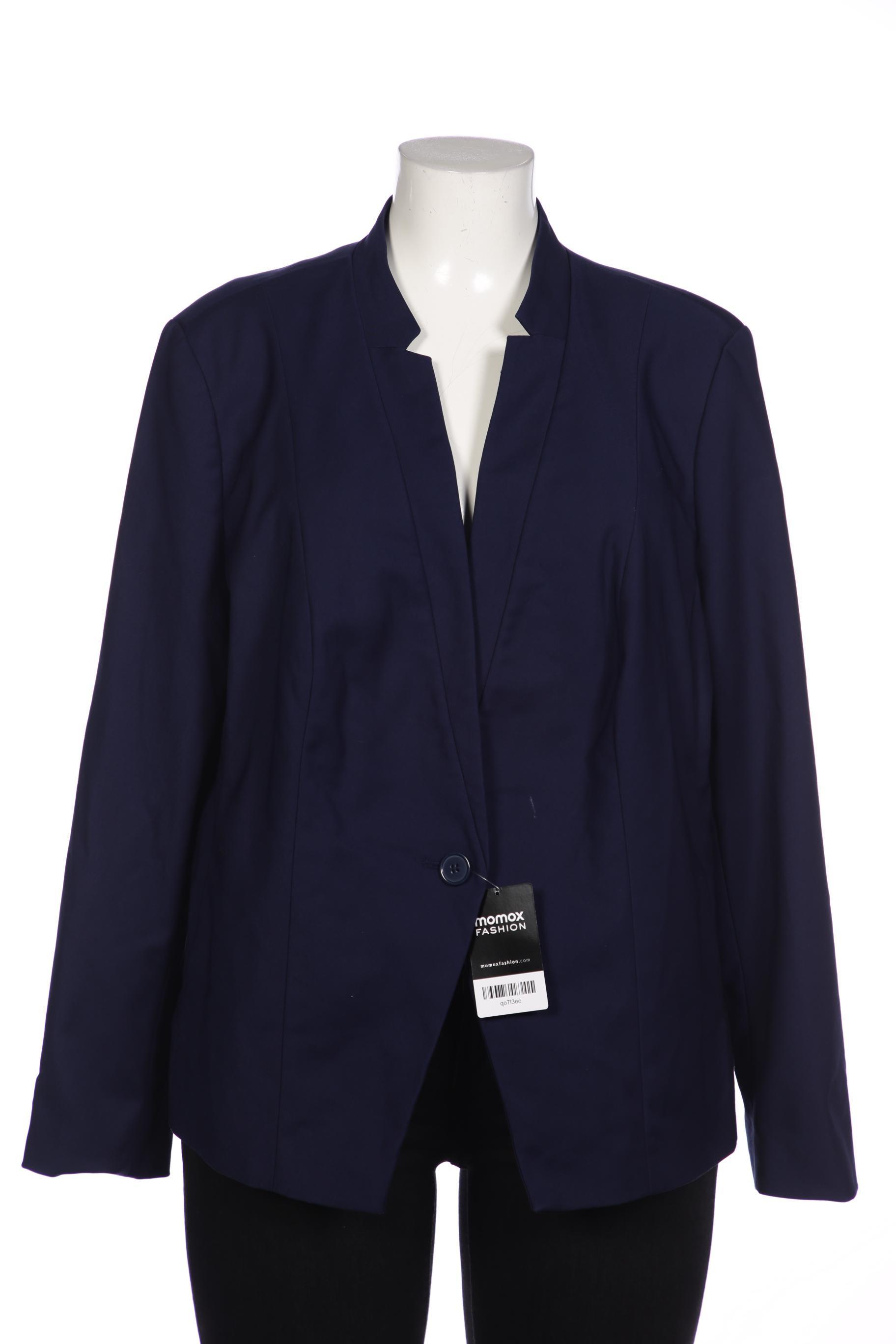 

sheego Damen Blazer, marineblau, Gr. 50