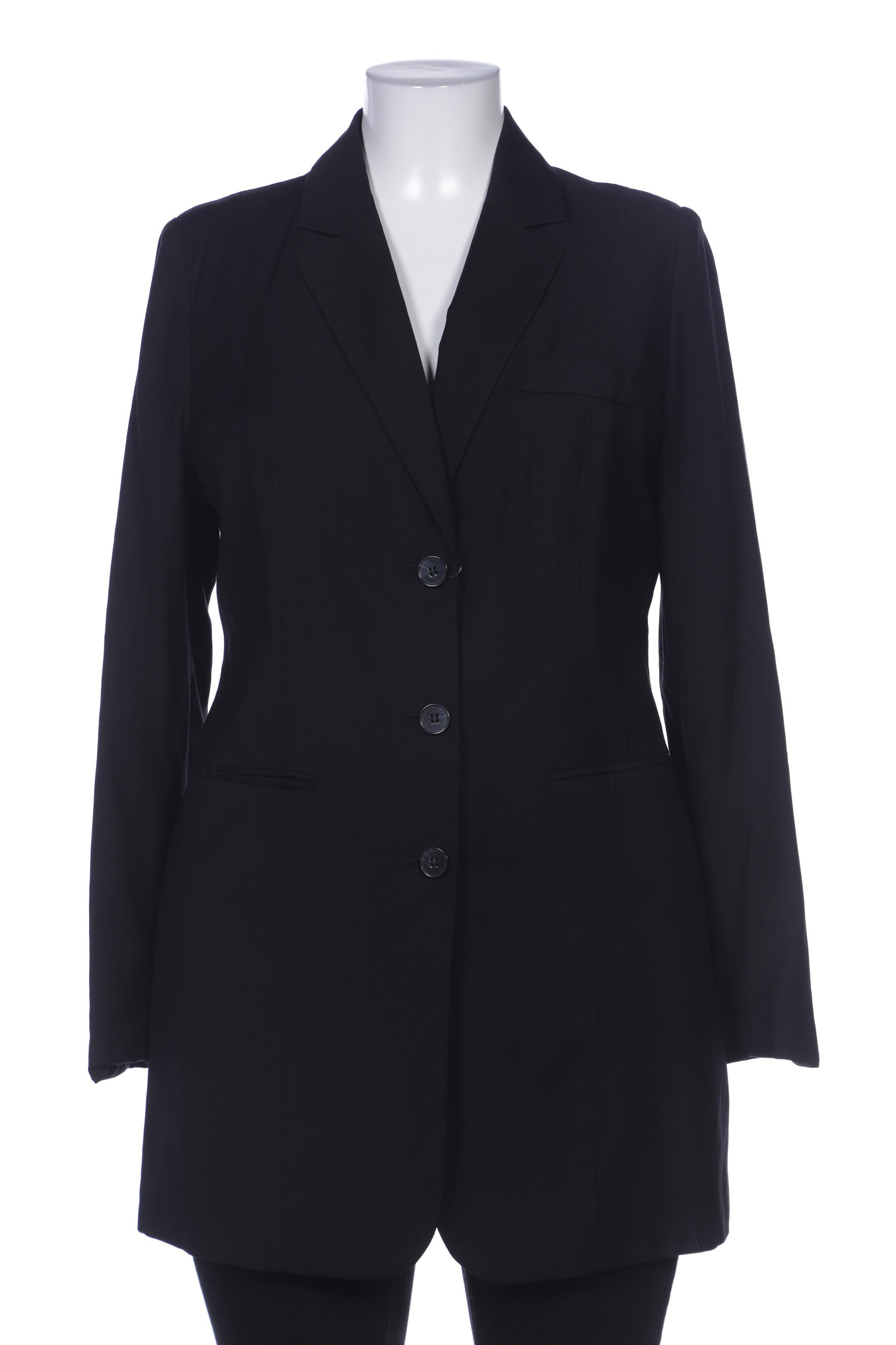 

sheego Damen Blazer, schwarz, Gr. 42