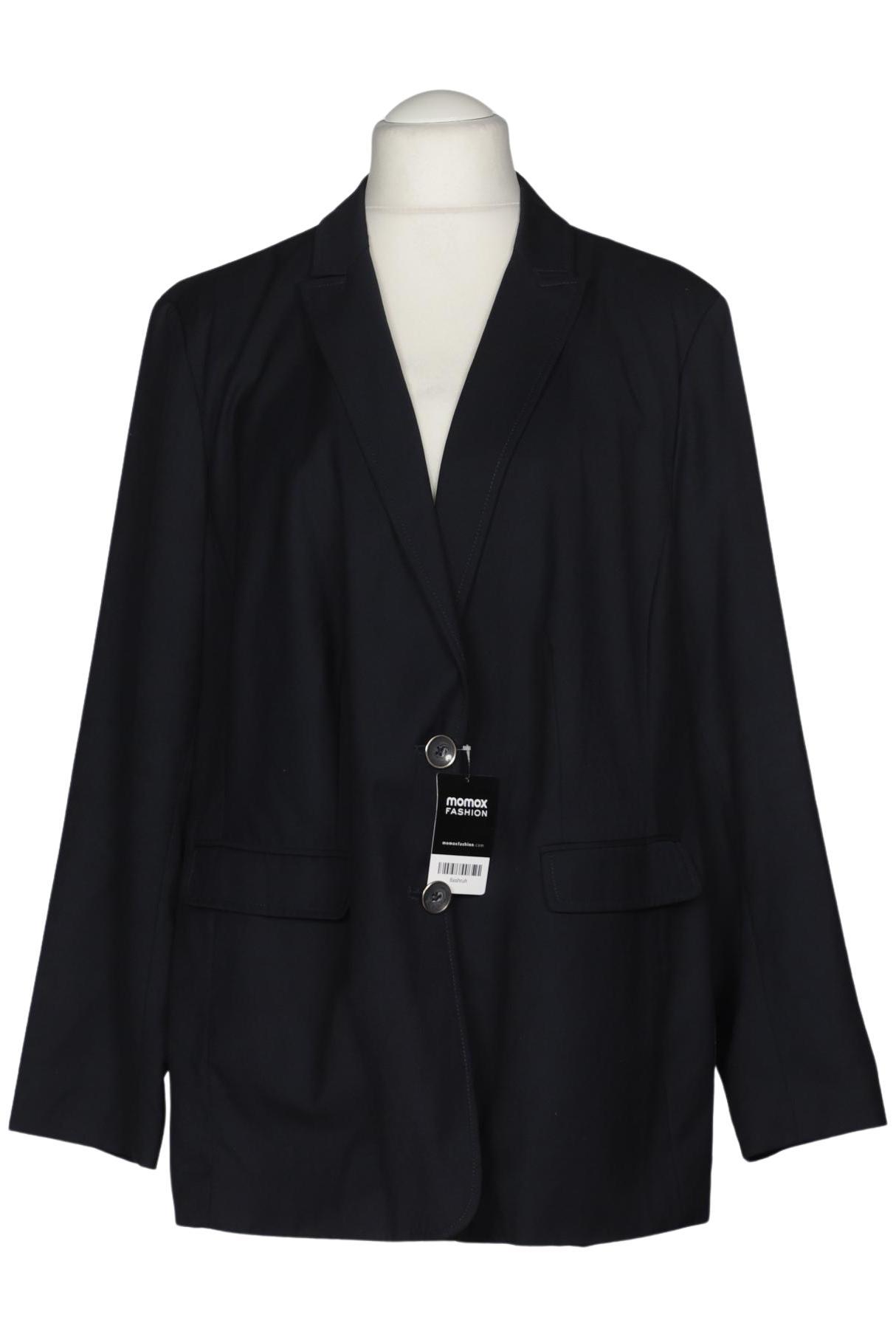 

sheego Damen Blazer, marineblau, Gr. 54