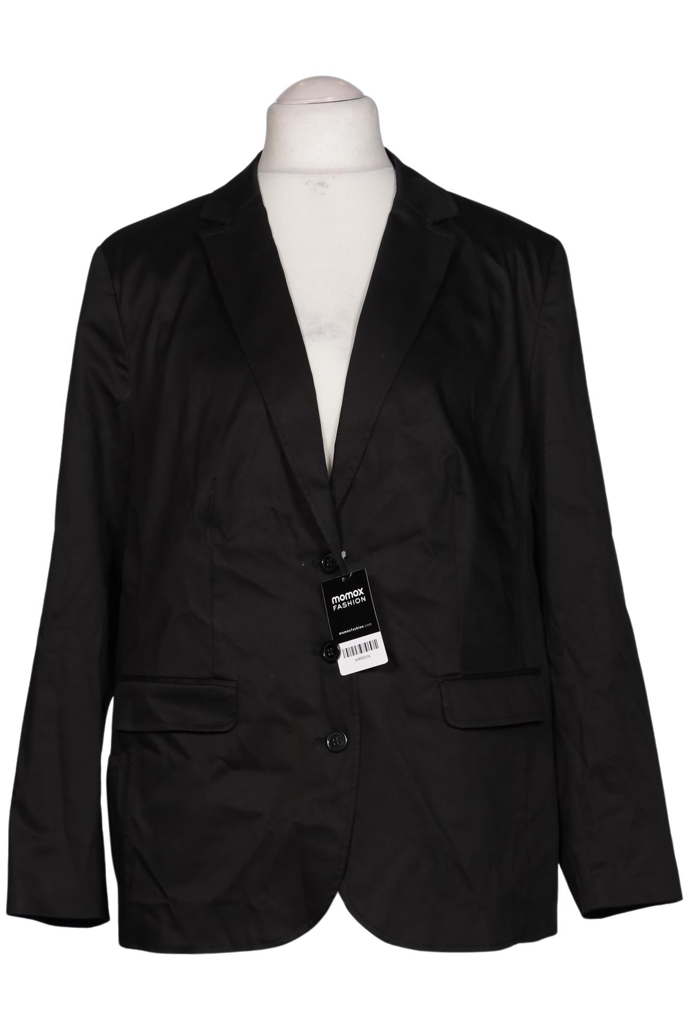 

sheego Damen Blazer, schwarz, Gr. 50