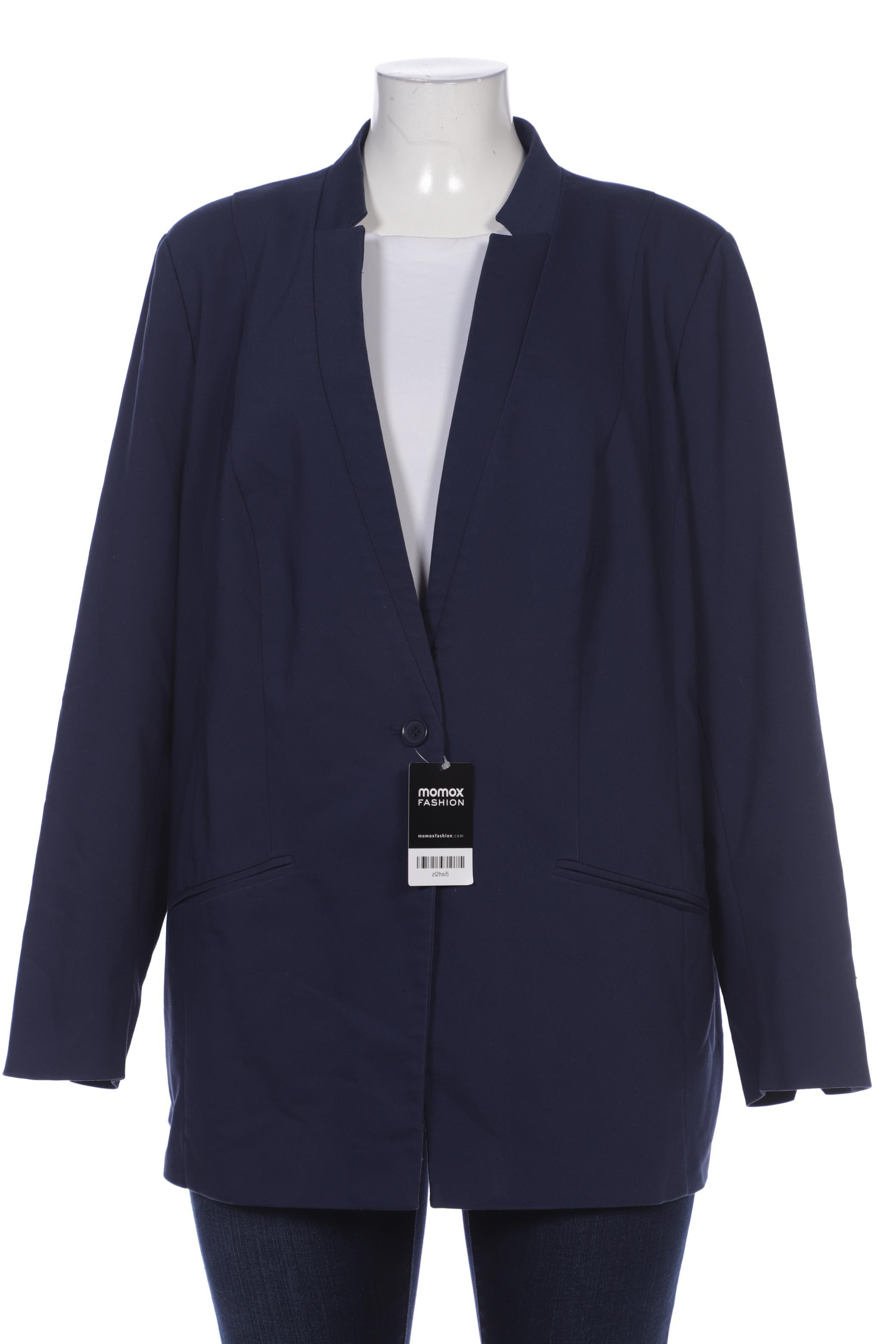 

sheego Damen Blazer, marineblau, Gr. 50