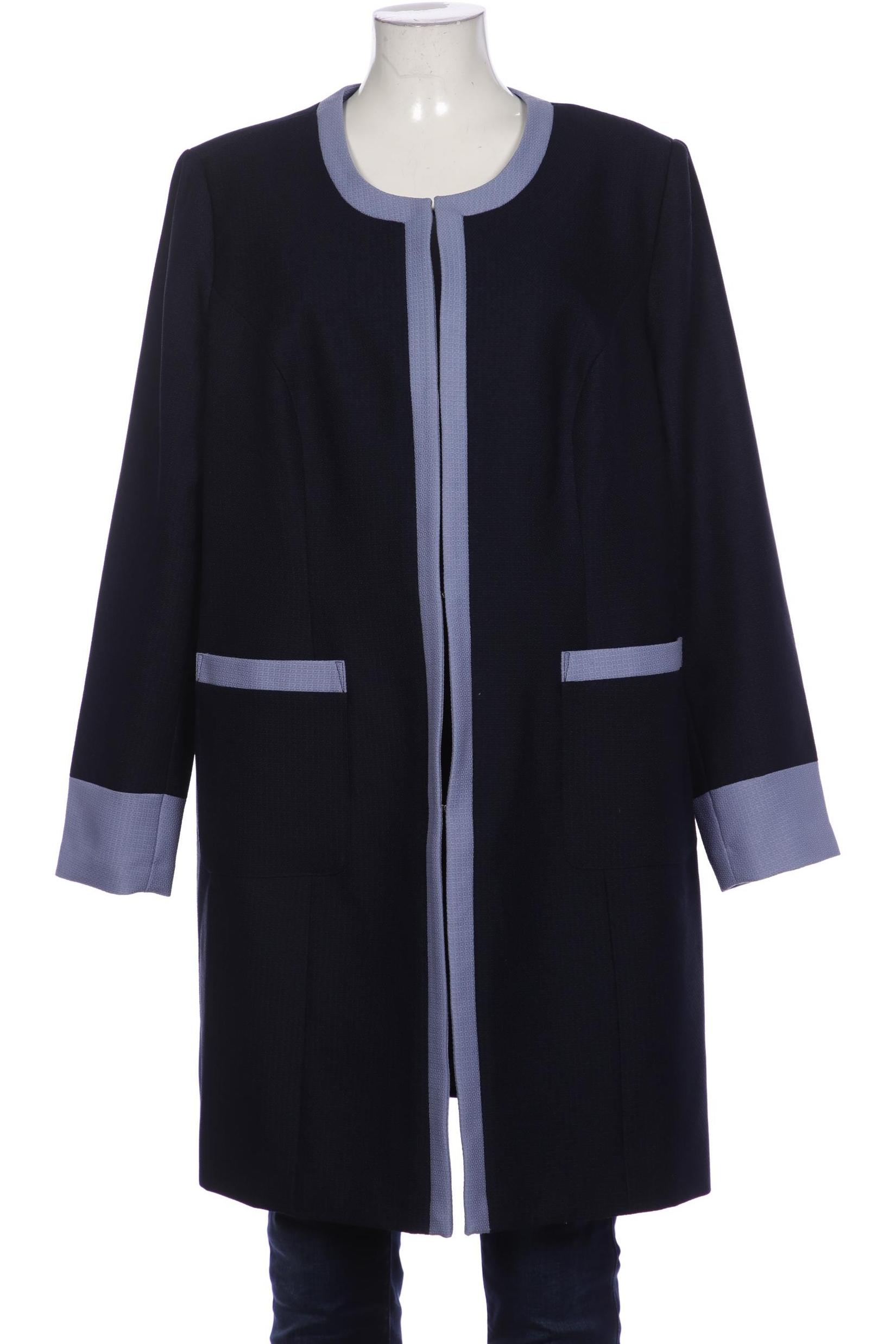 

sheego Damen Blazer, marineblau, Gr. 50