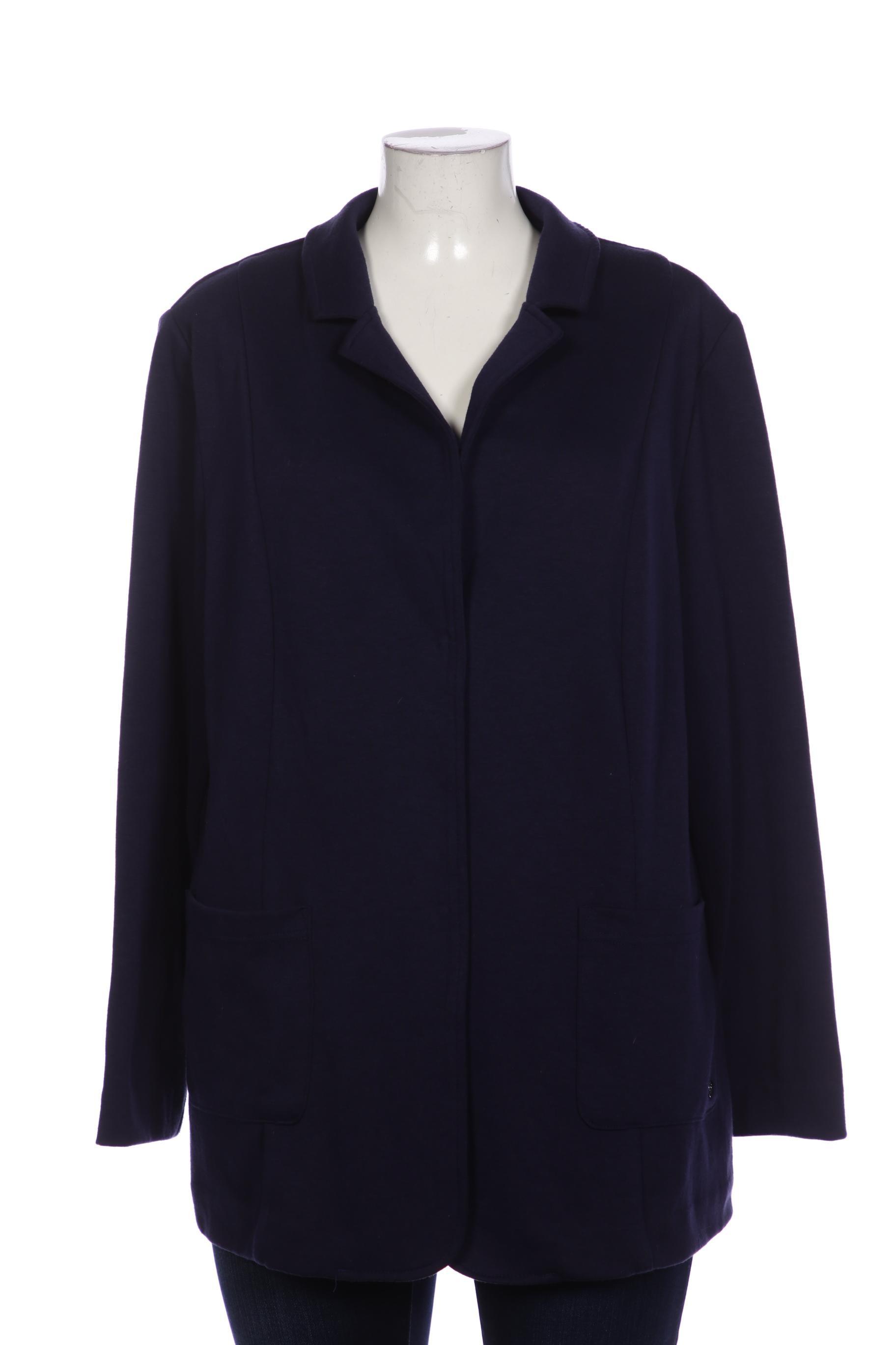 

sheego Damen Blazer, marineblau, Gr. 50