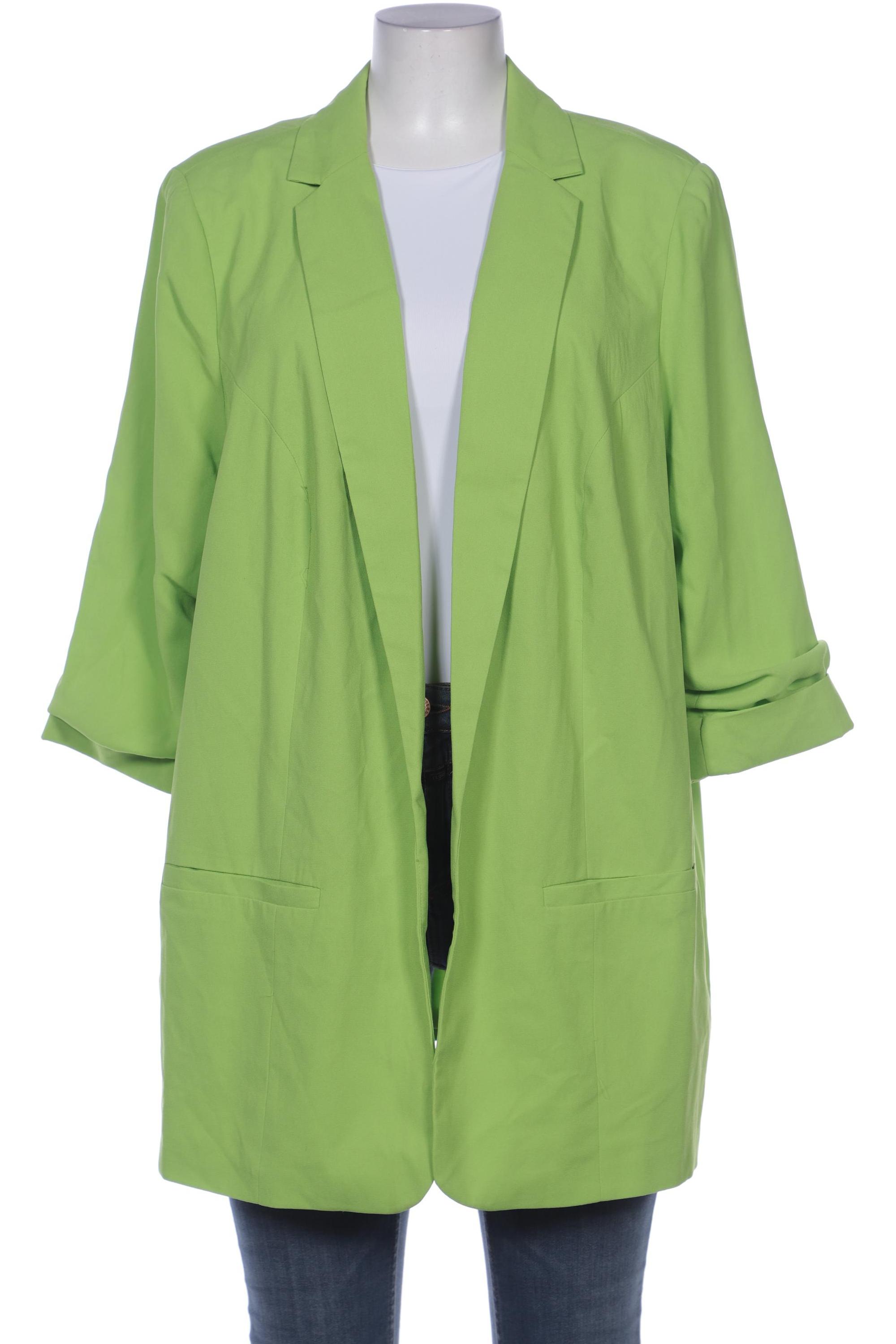 

sheego Damen Blazer, neon, Gr. 52
