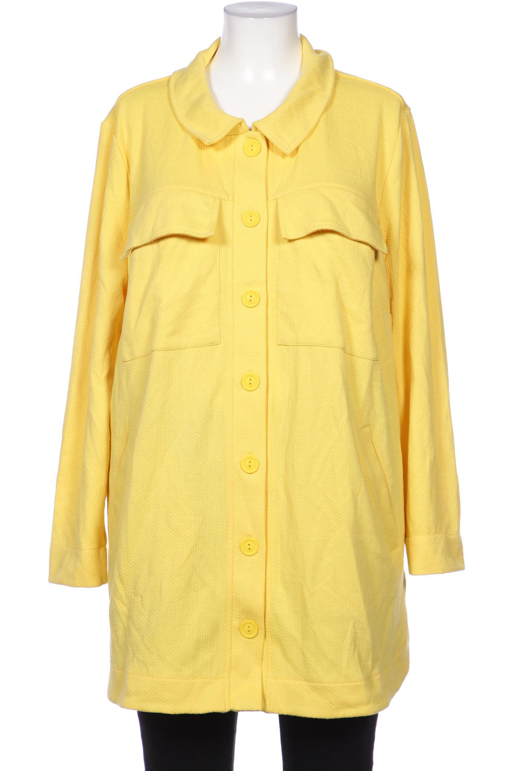 

sheego Damen Blazer, gelb