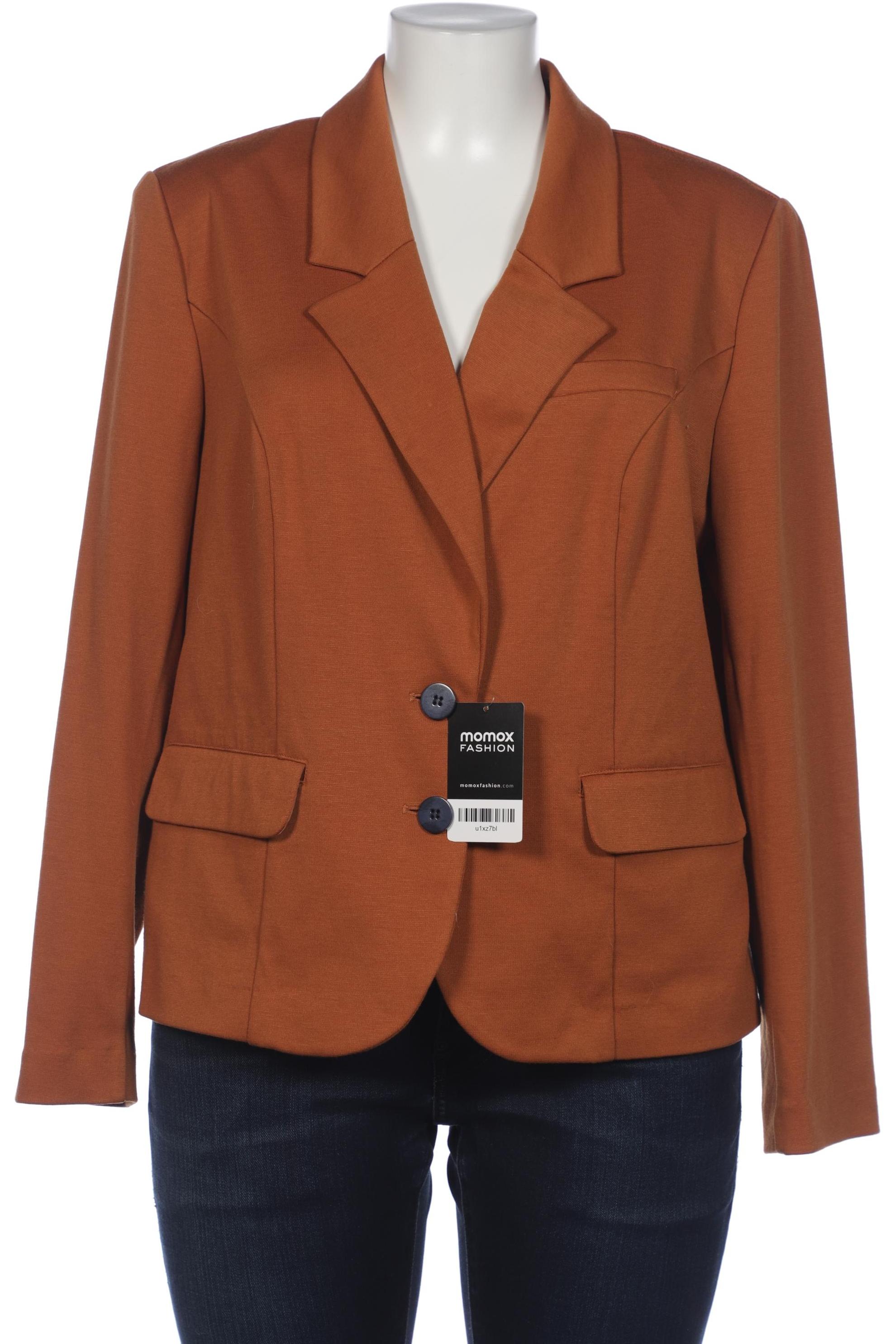 

sheego Damen Blazer, orange, Gr. 46