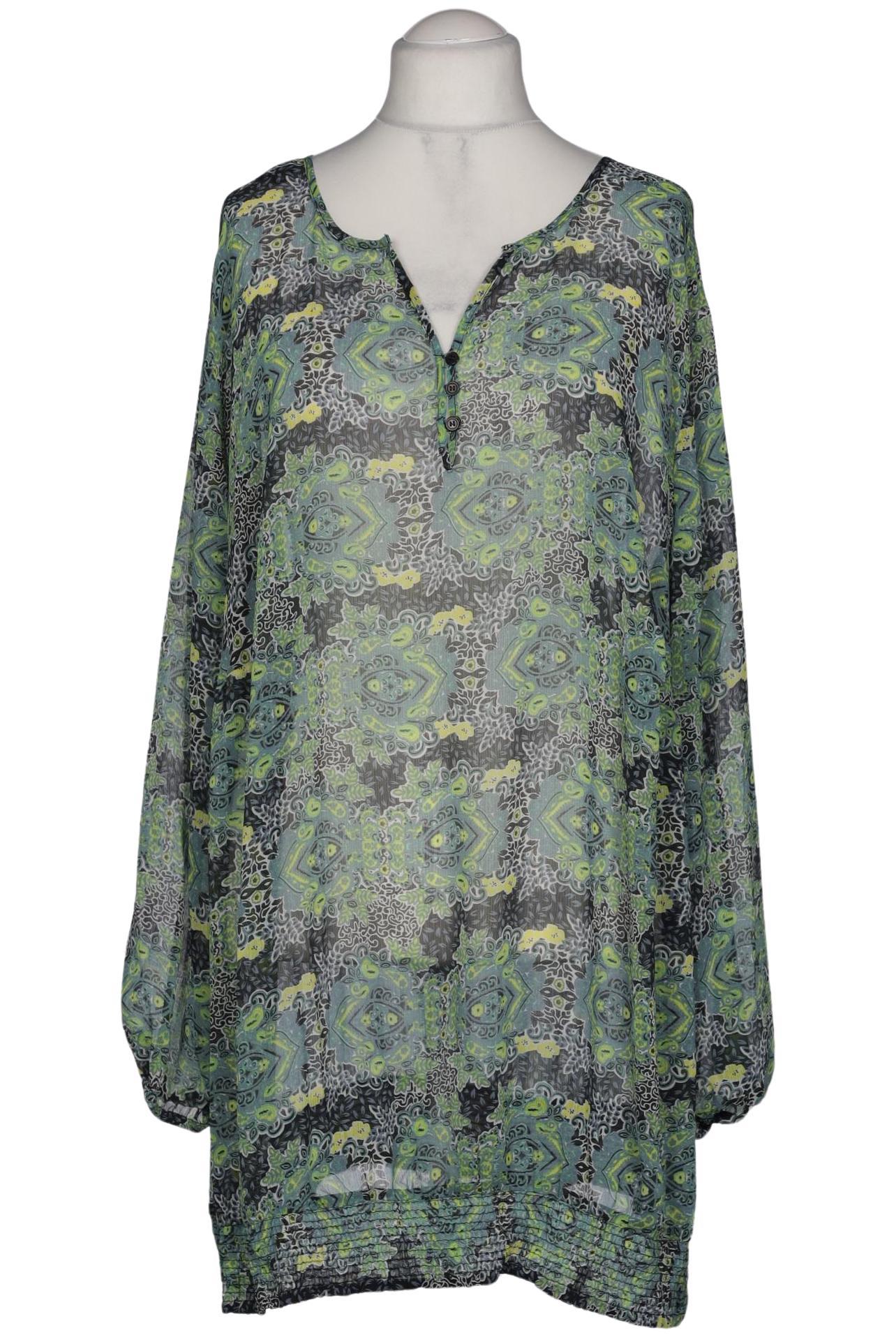 

sheego Damen Bluse, grün, Gr. 58