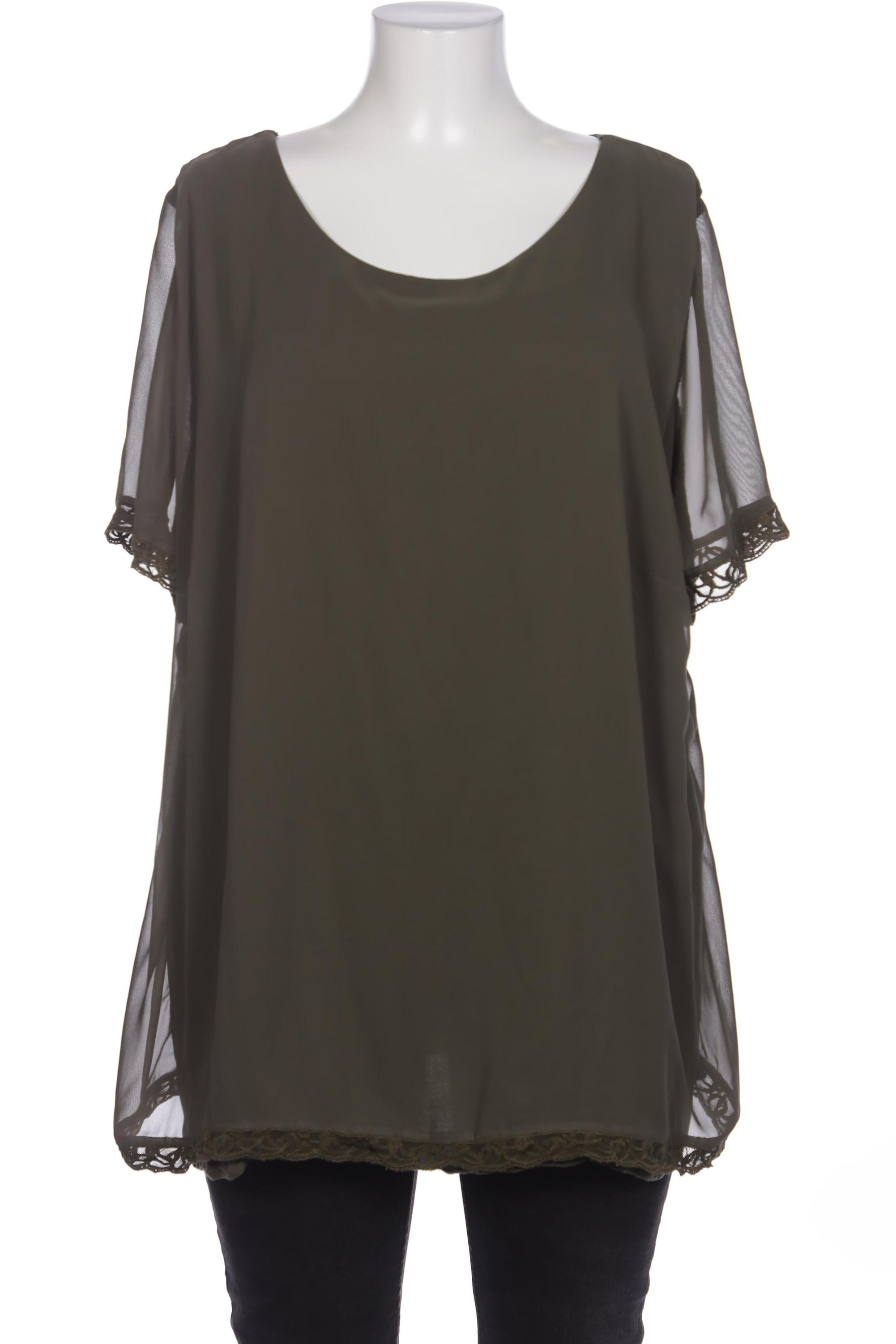 

sheego Damen Bluse, grün, Gr. 48