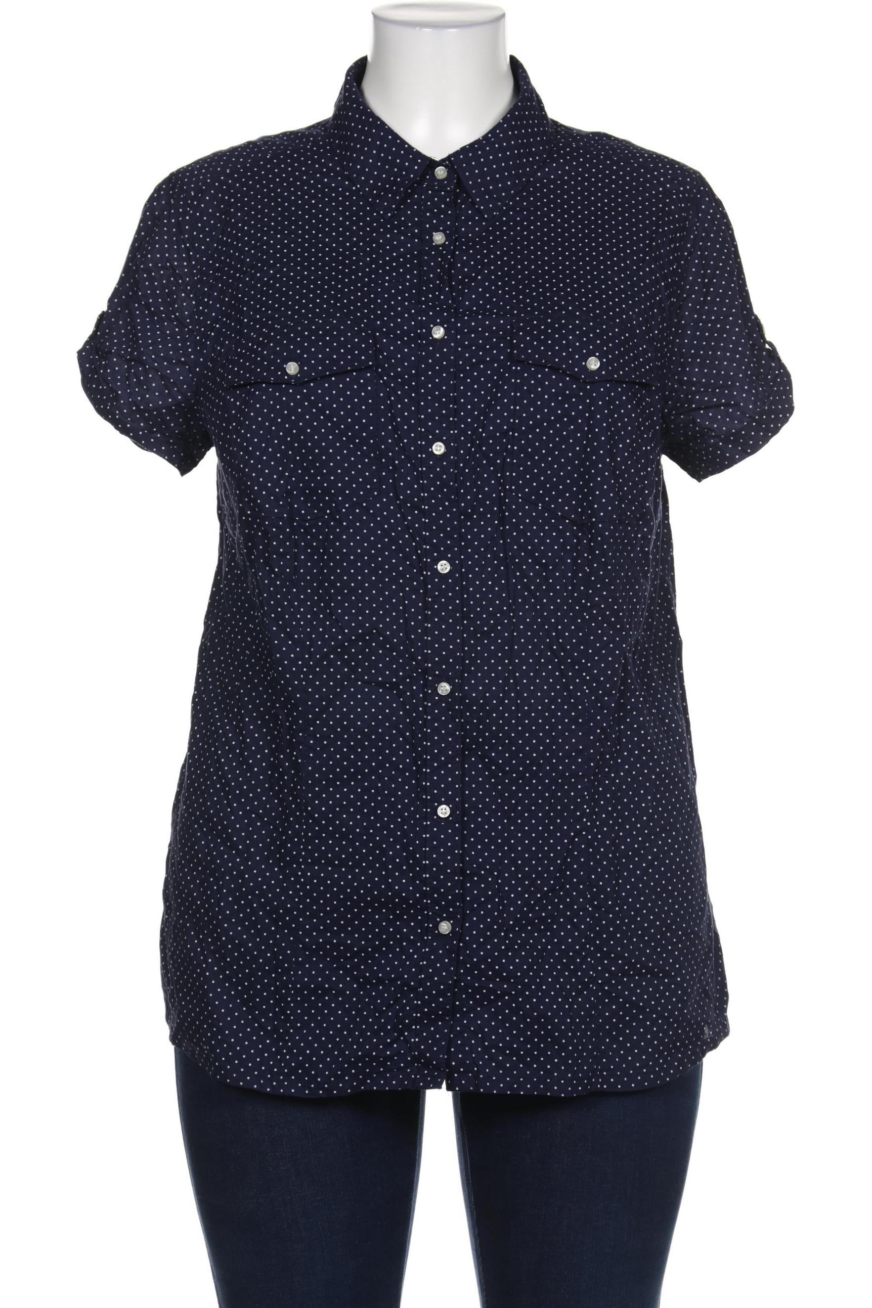 

sheego Damen Bluse, marineblau