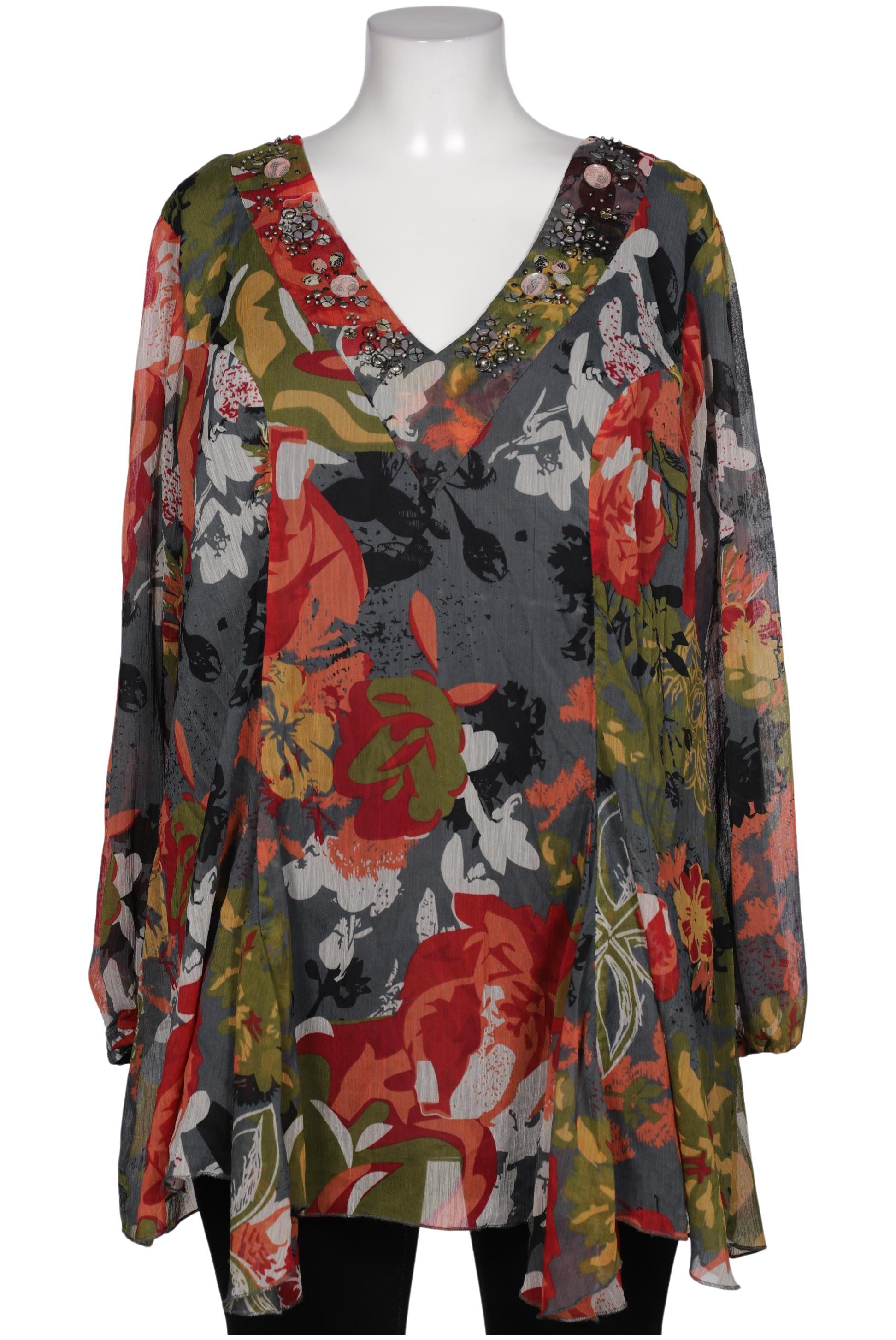 

sheego Damen Bluse, grau, Gr. 50
