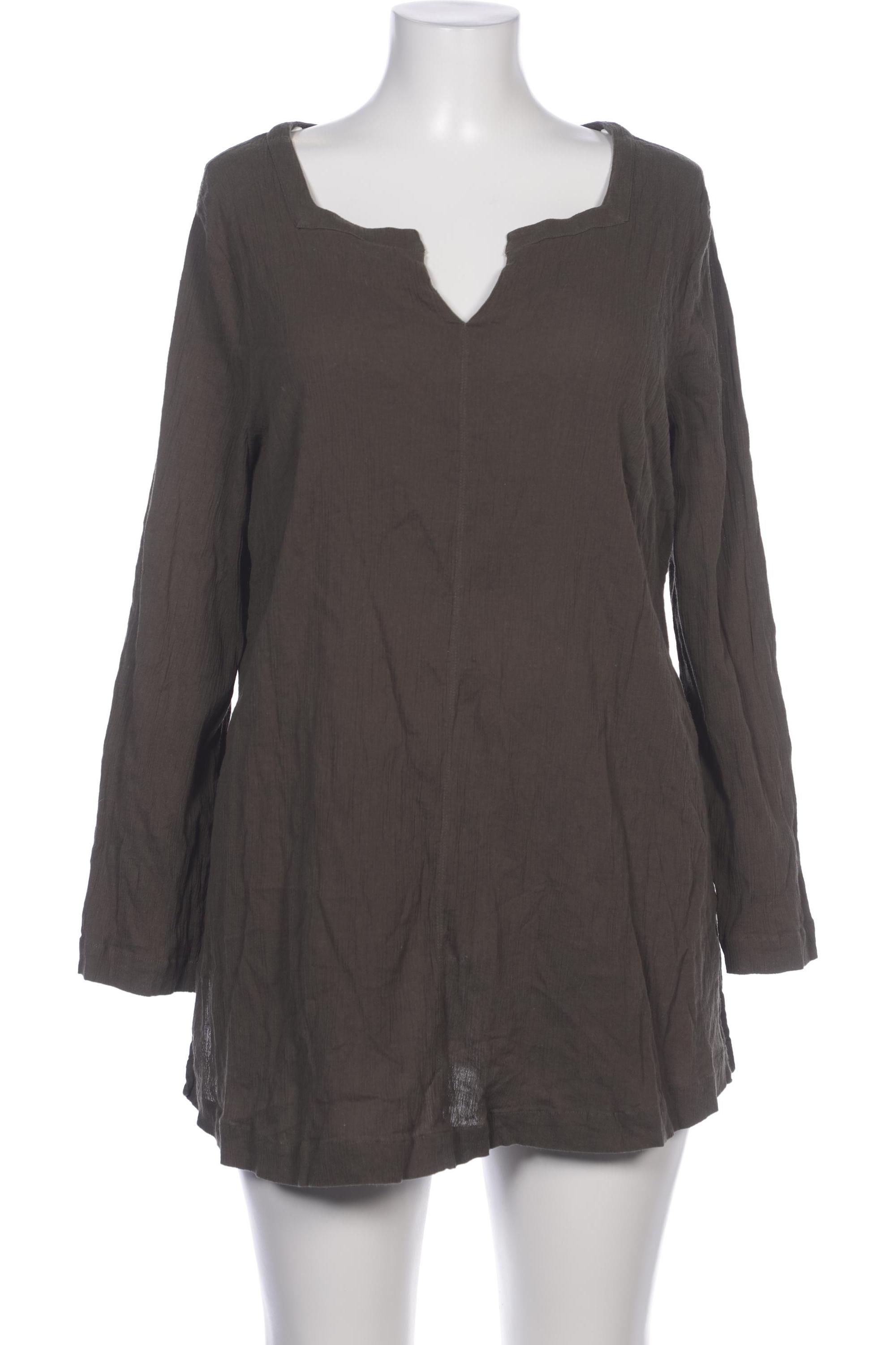 

sheego Damen Bluse, grün, Gr. 50