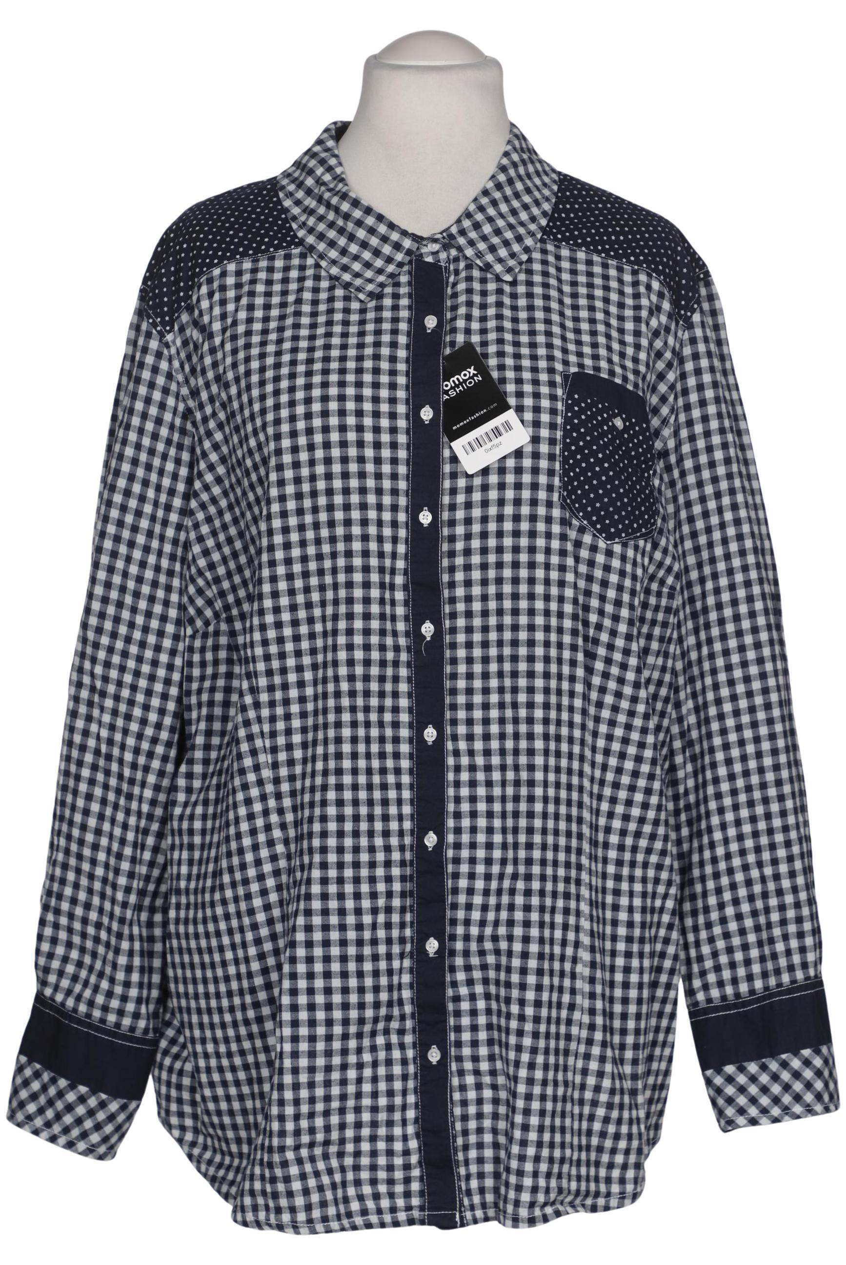 

sheego Damen Bluse, marineblau, Gr. 56