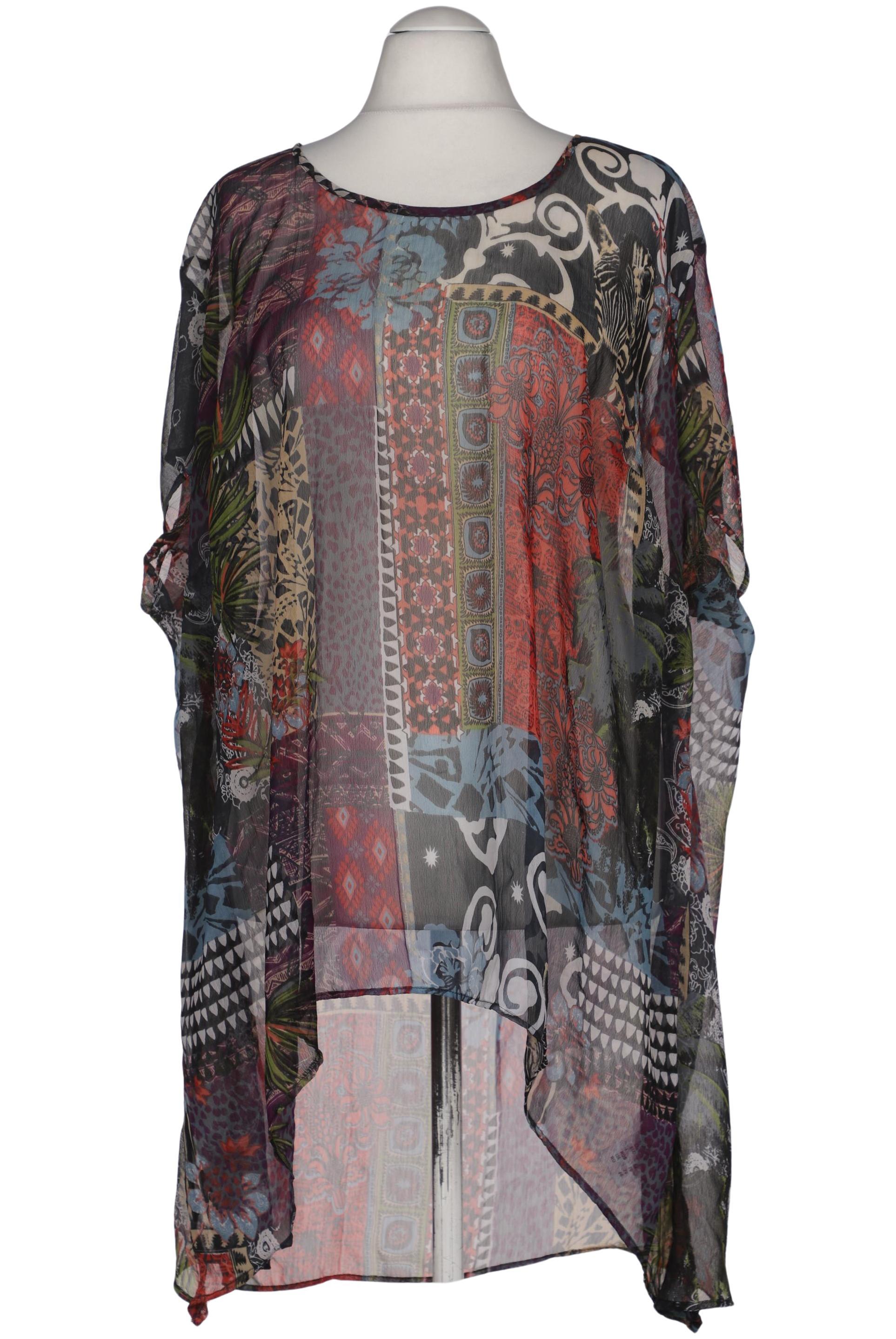 

sheego Damen Bluse, mehrfarbig, Gr. 58