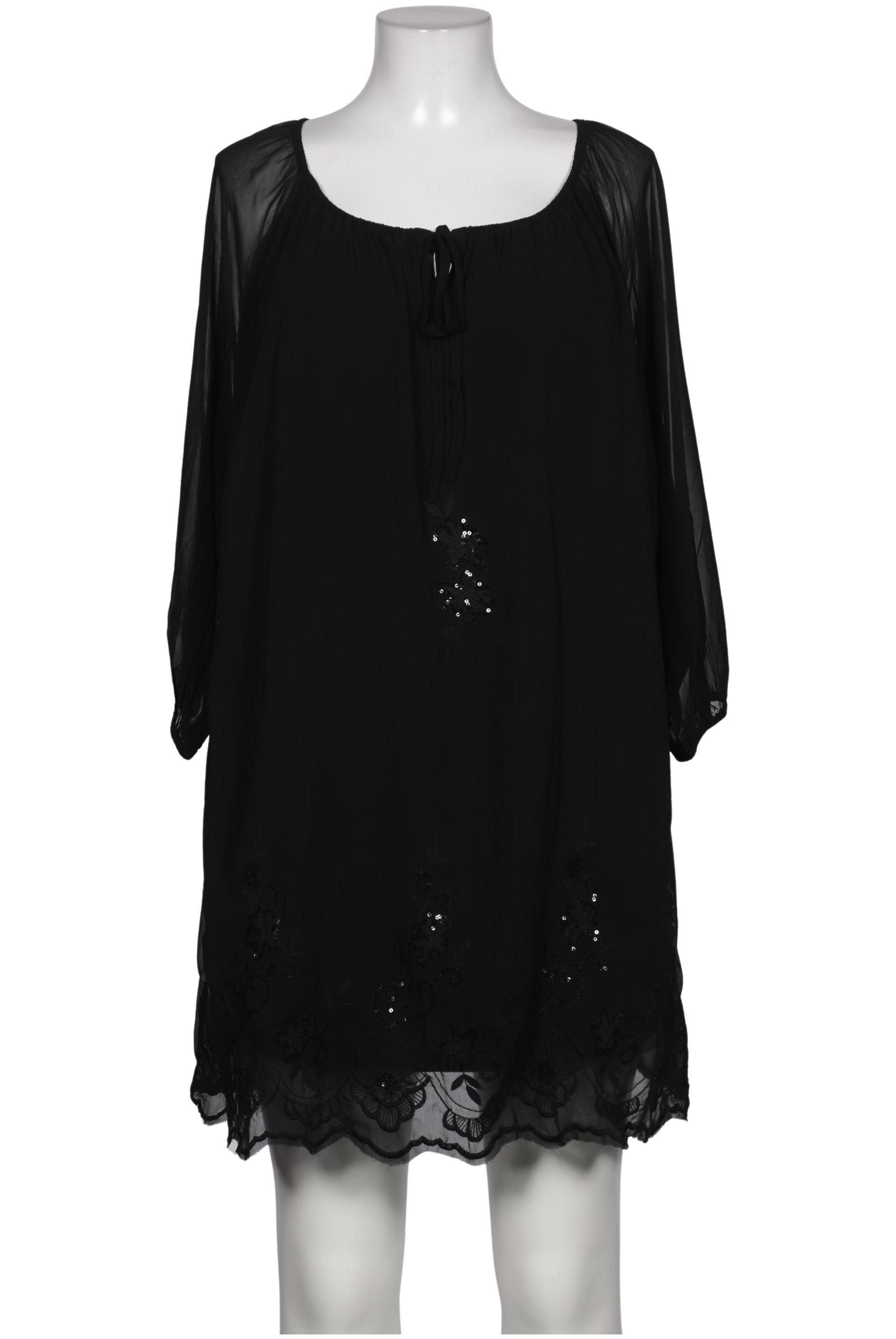 

sheego Damen Bluse, schwarz, Gr. 52