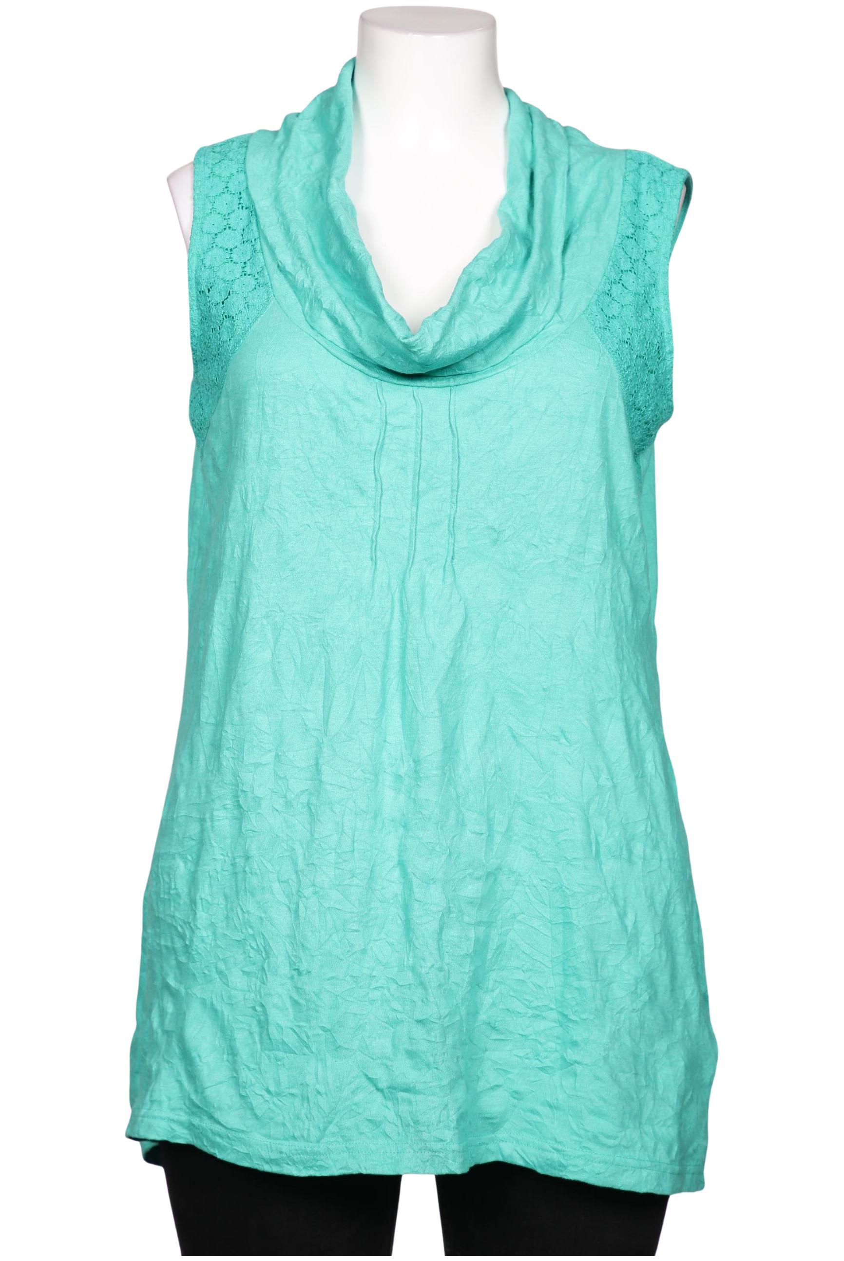

sheego Damen Bluse, türkis, Gr. 44