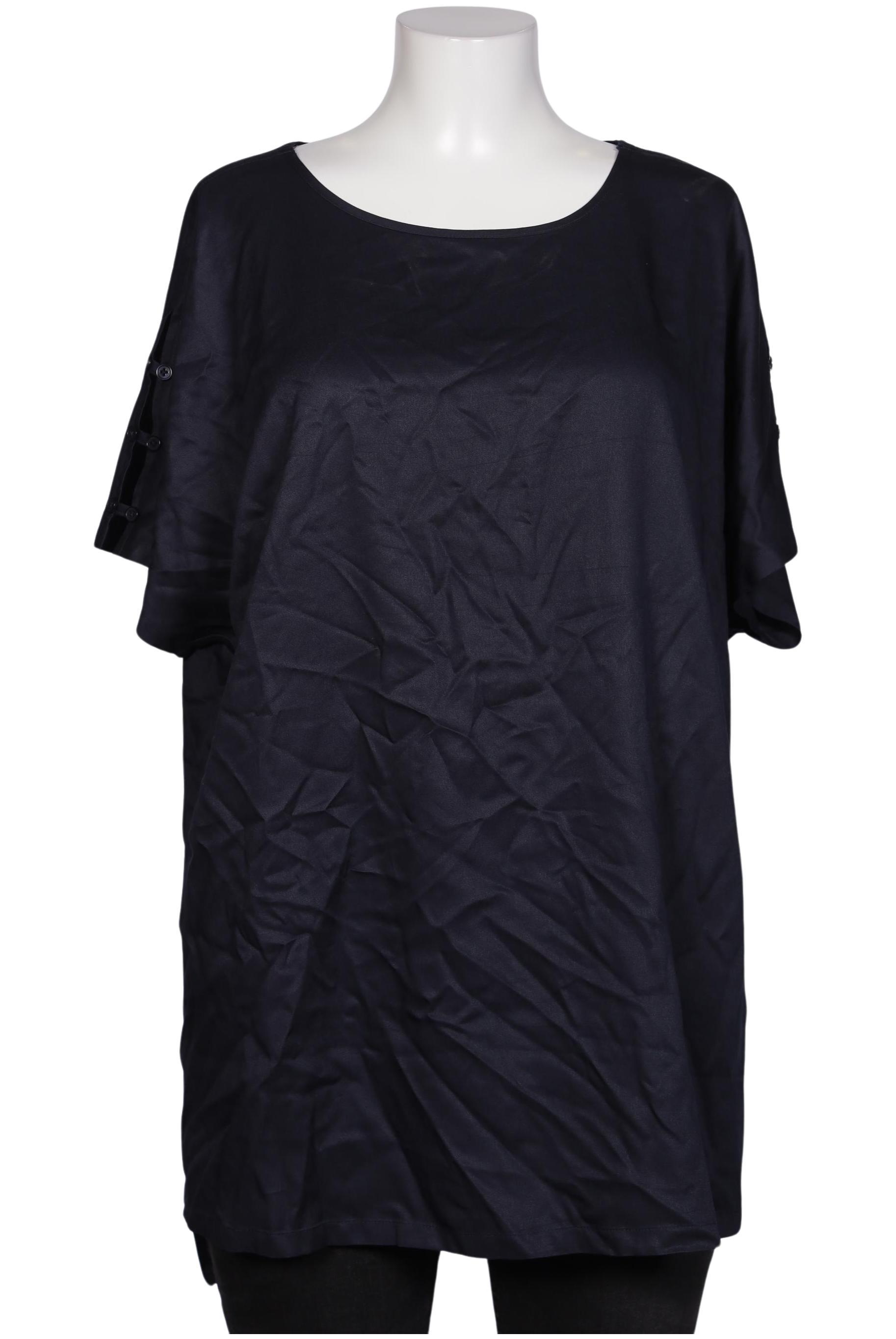 

sheego Damen Bluse, marineblau, Gr. 48