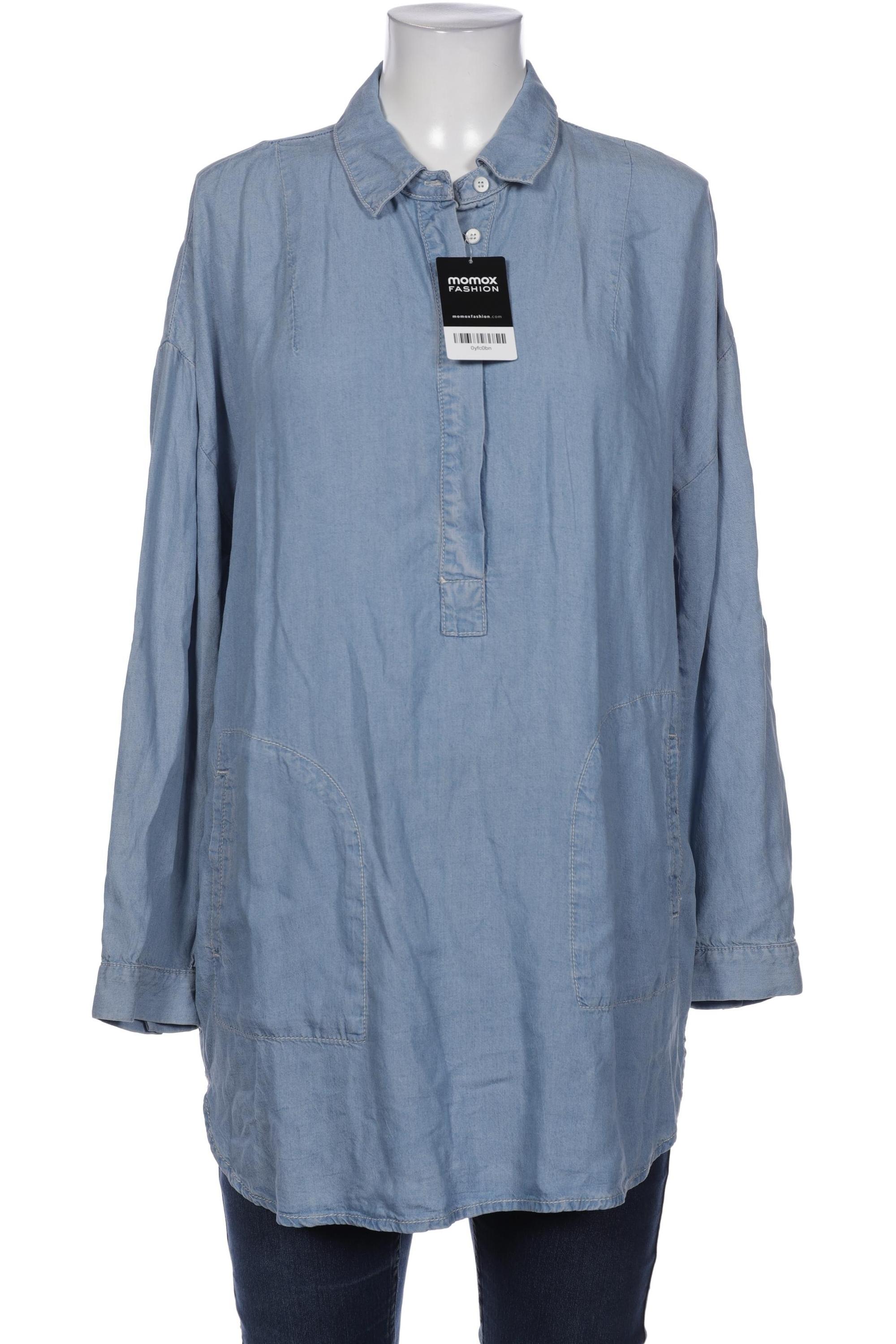 

sheego Damen Bluse, blau, Gr. 42