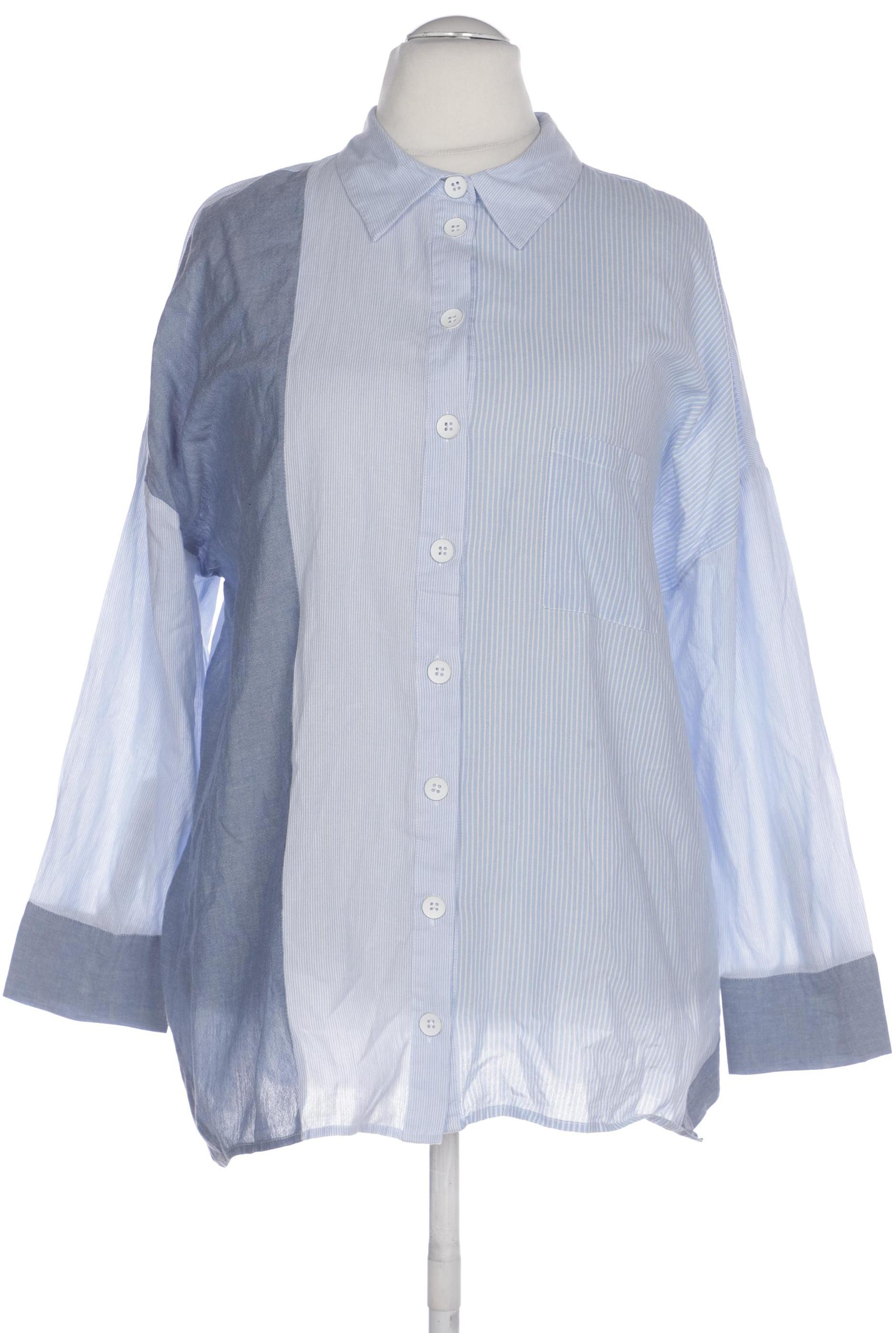 

sheego Damen Bluse, hellblau, Gr. 56