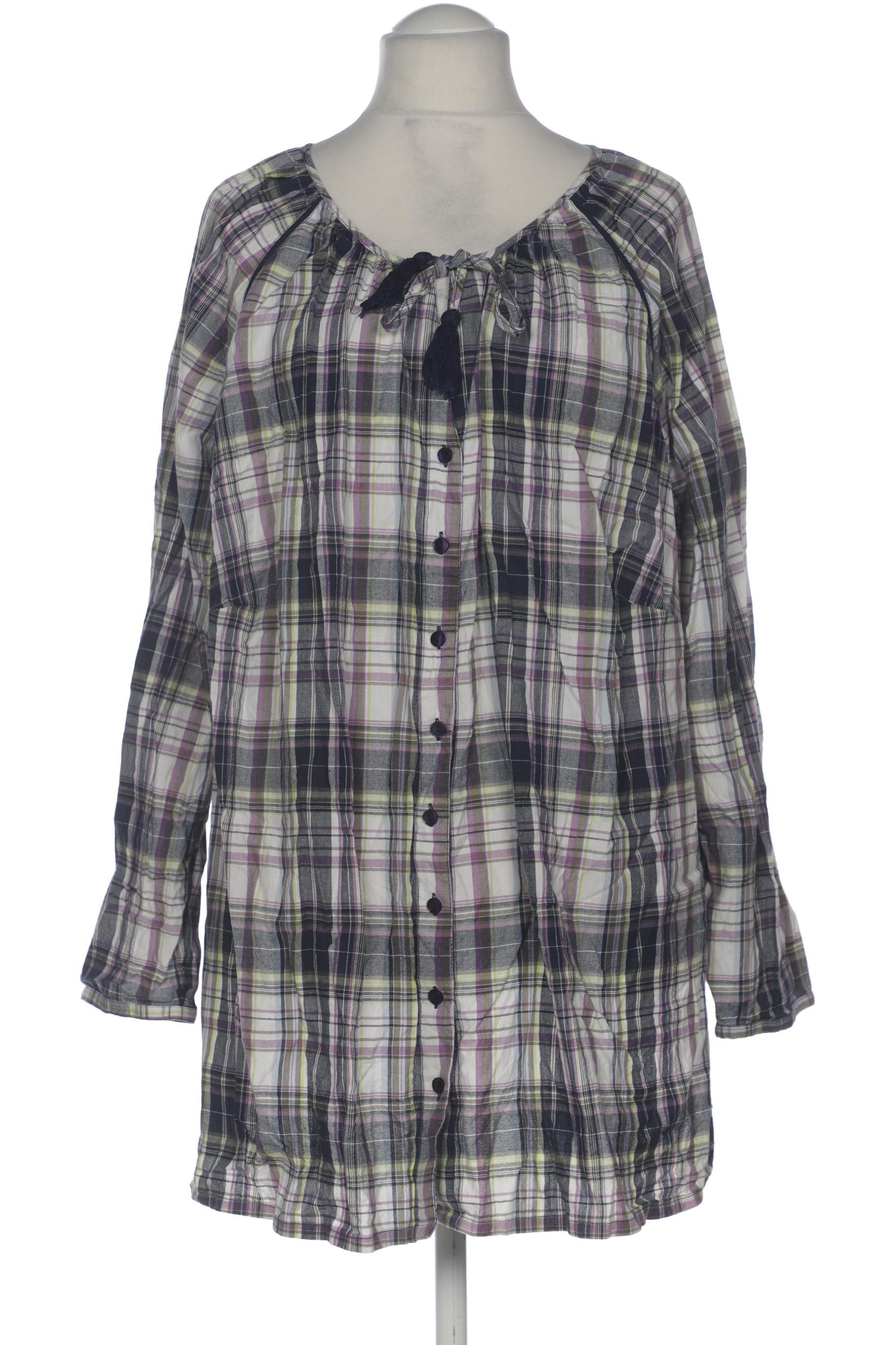 

sheego Damen Bluse, mehrfarbig, Gr. 56