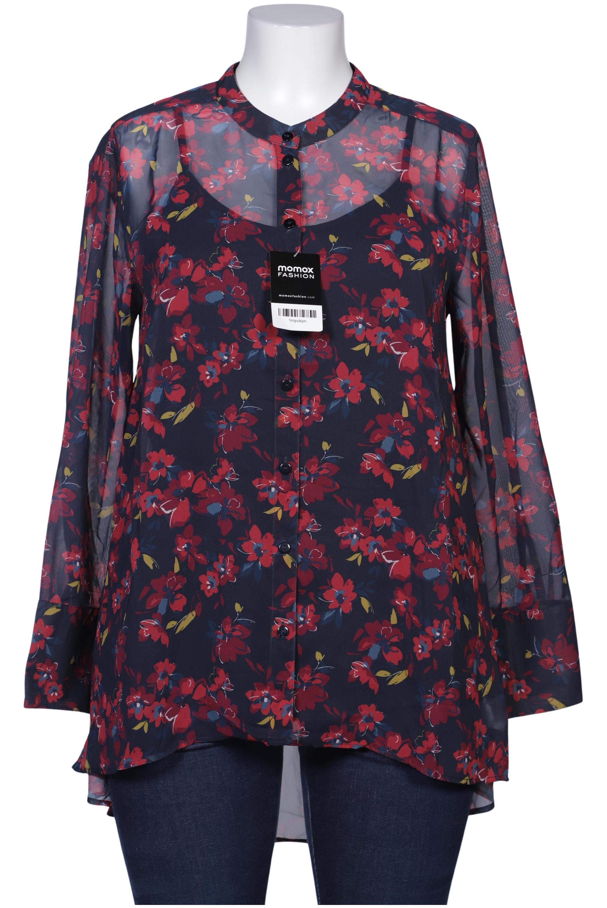 

sheego Damen Bluse, marineblau, Gr. 44