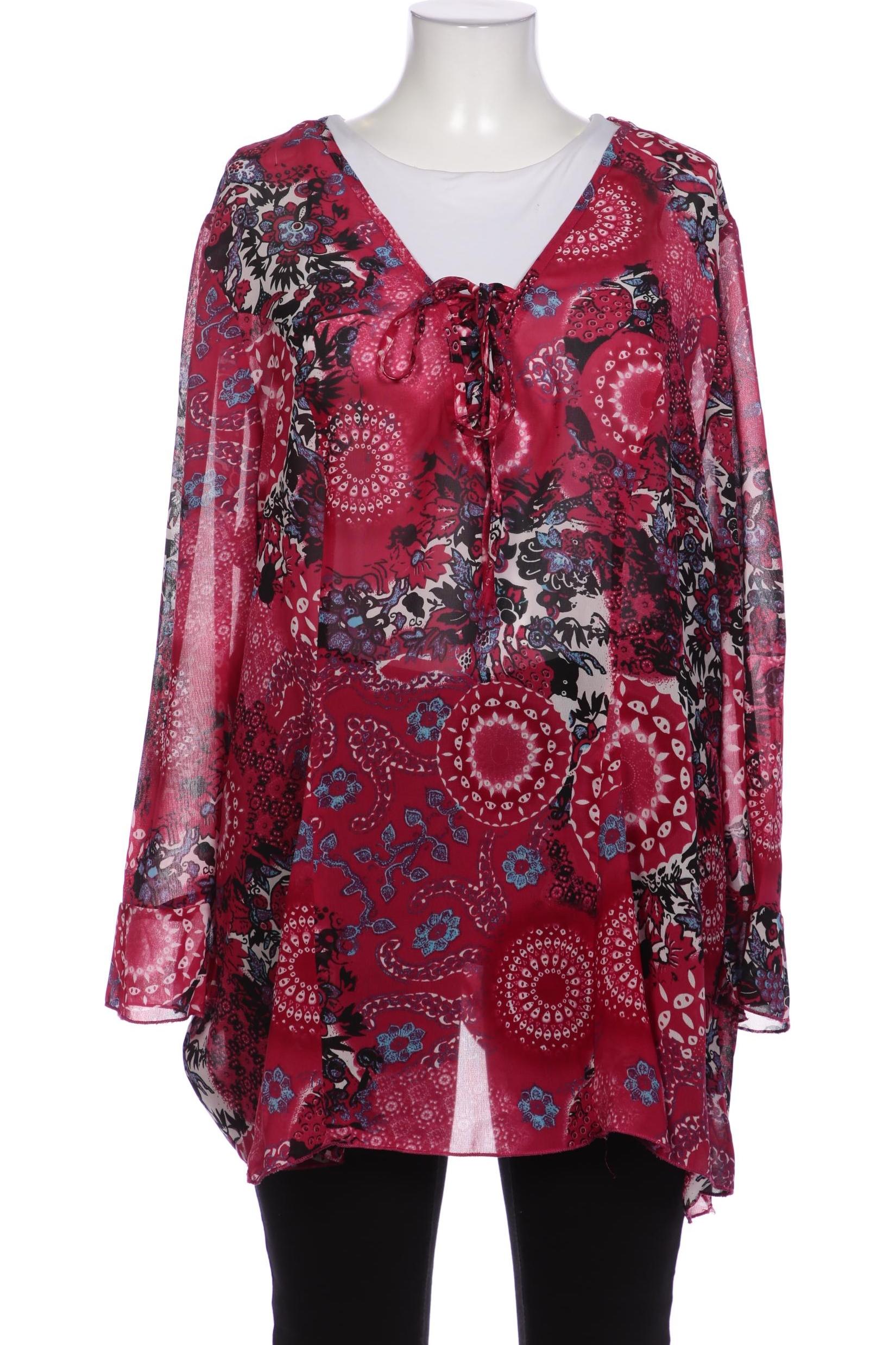 

sheego Damen Bluse, bordeaux, Gr. 52