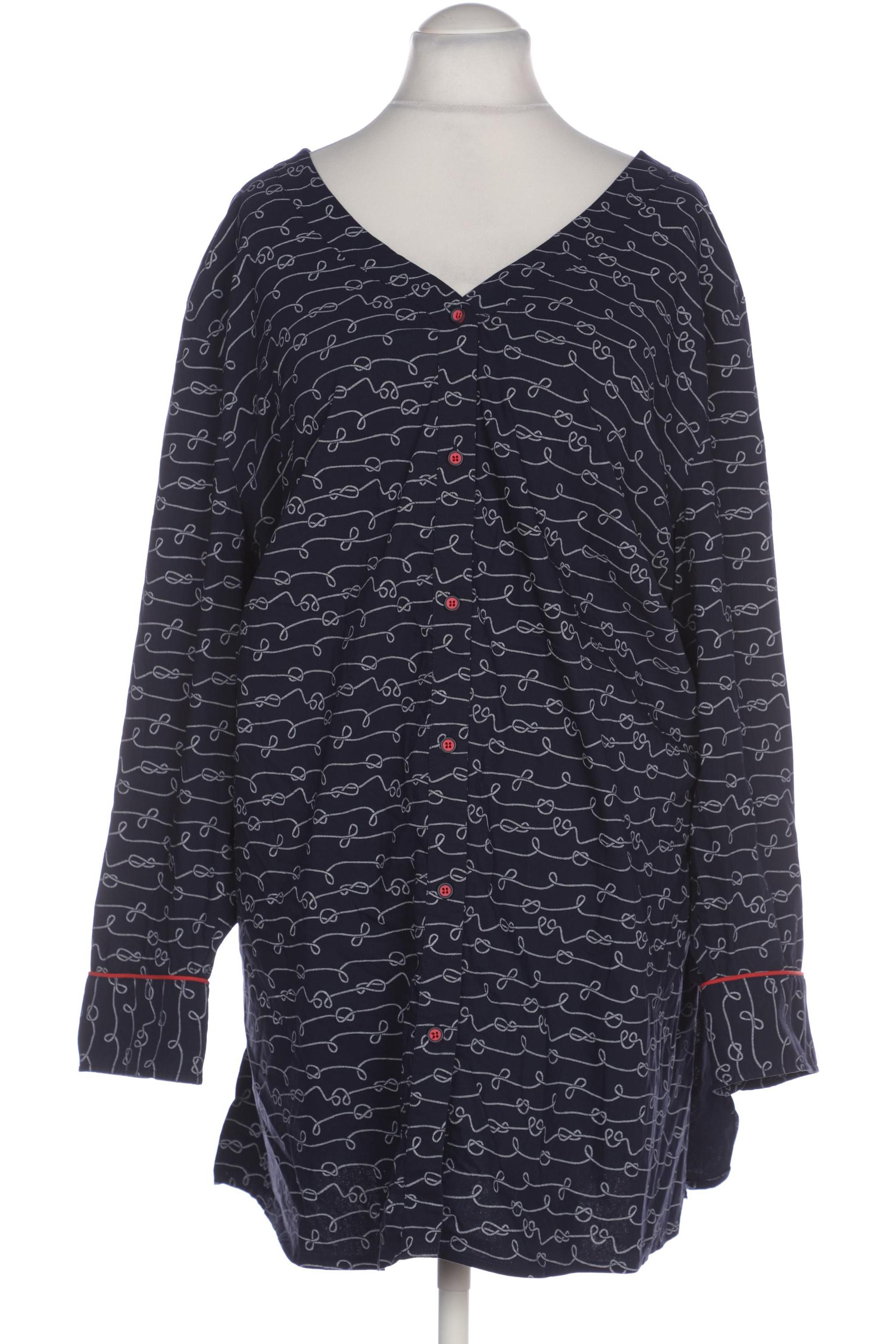 

sheego Damen Bluse, marineblau, Gr. 58