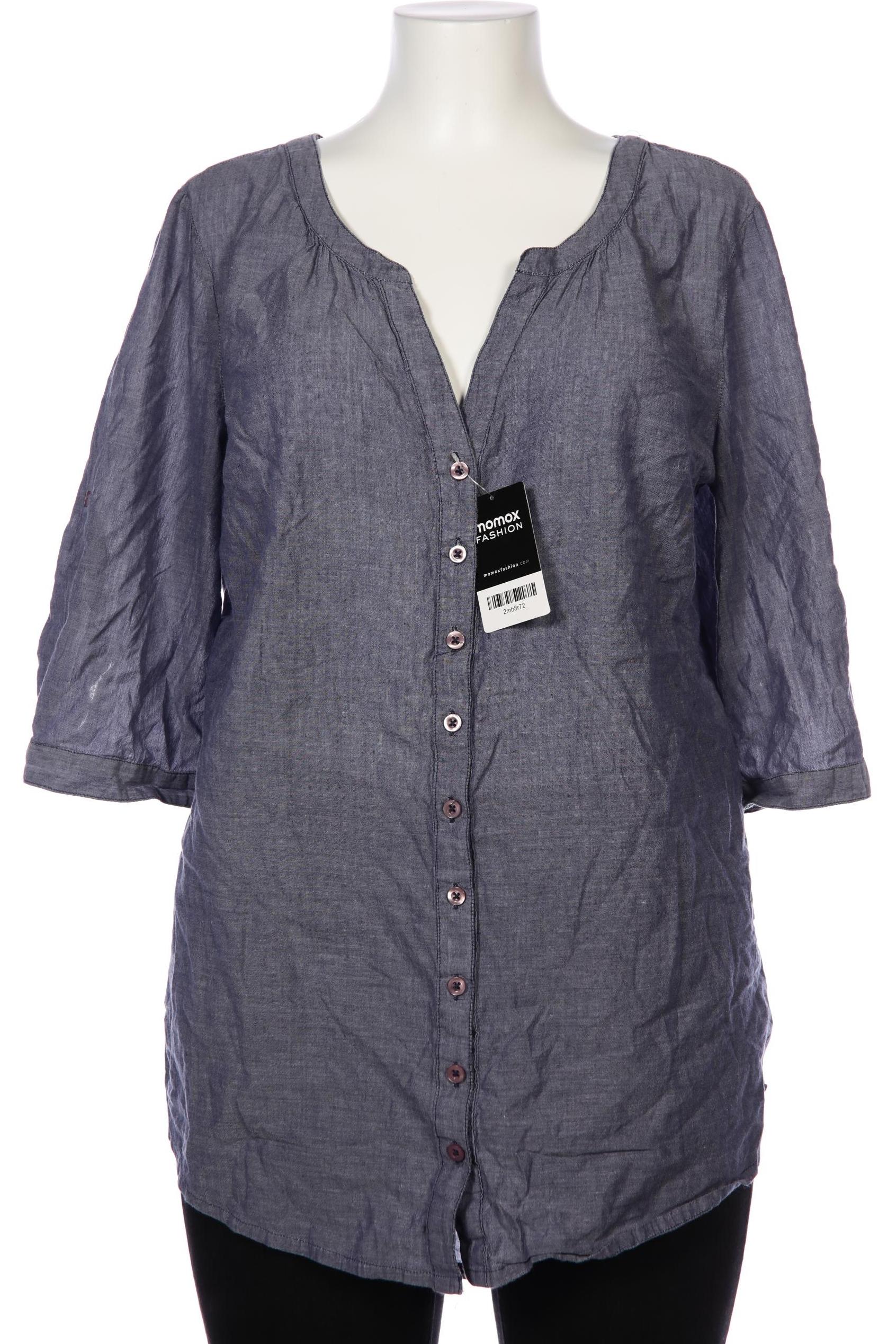 

sheego Damen Bluse, marineblau, Gr. 44