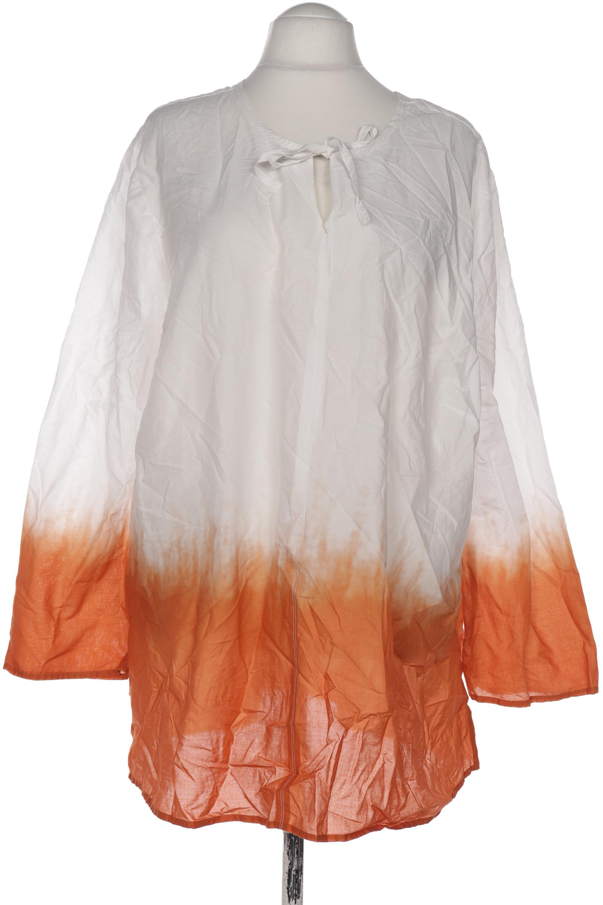 

sheego Damen Bluse, weiß, Gr. 54