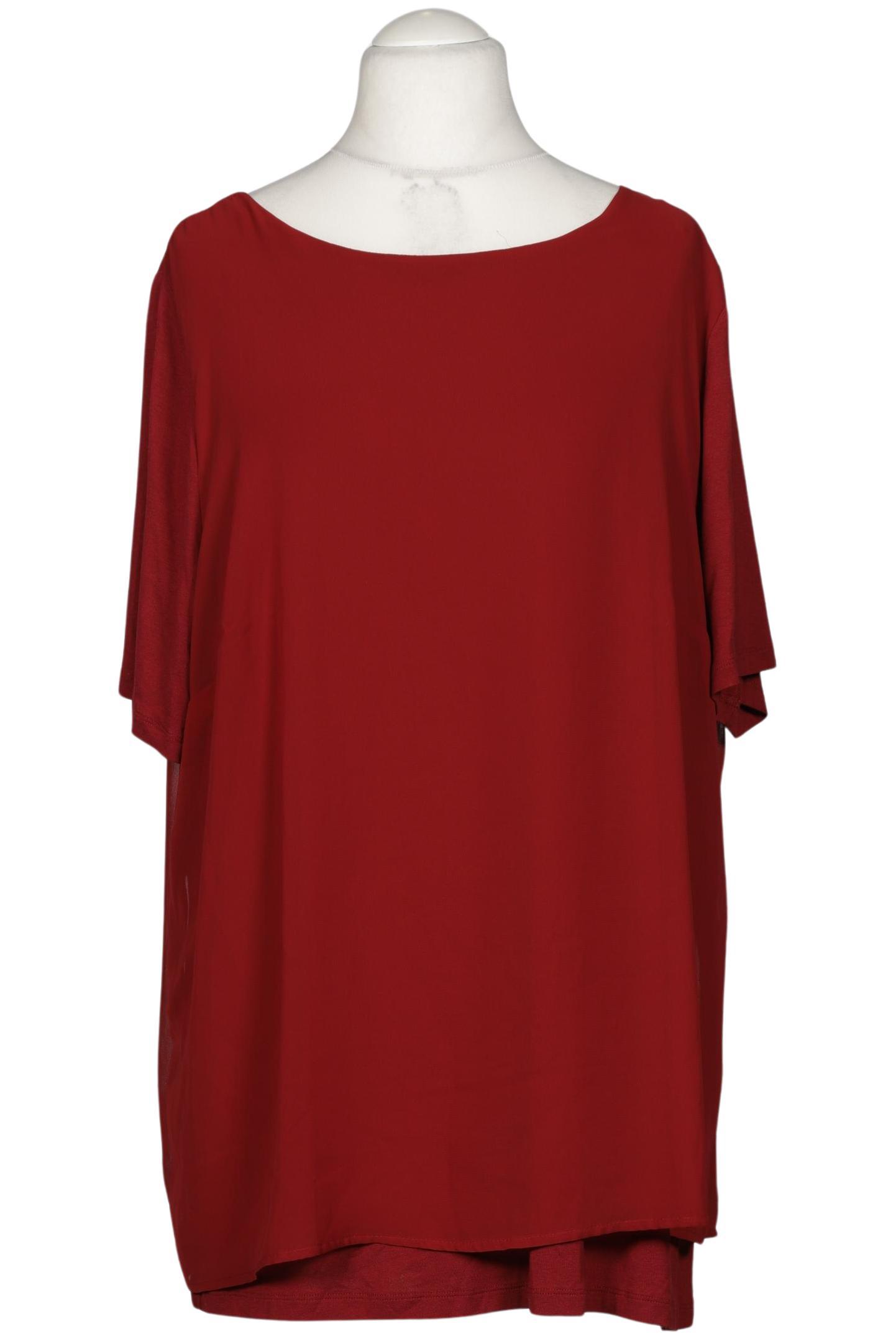 

sheego Damen Bluse, rot, Gr. 48