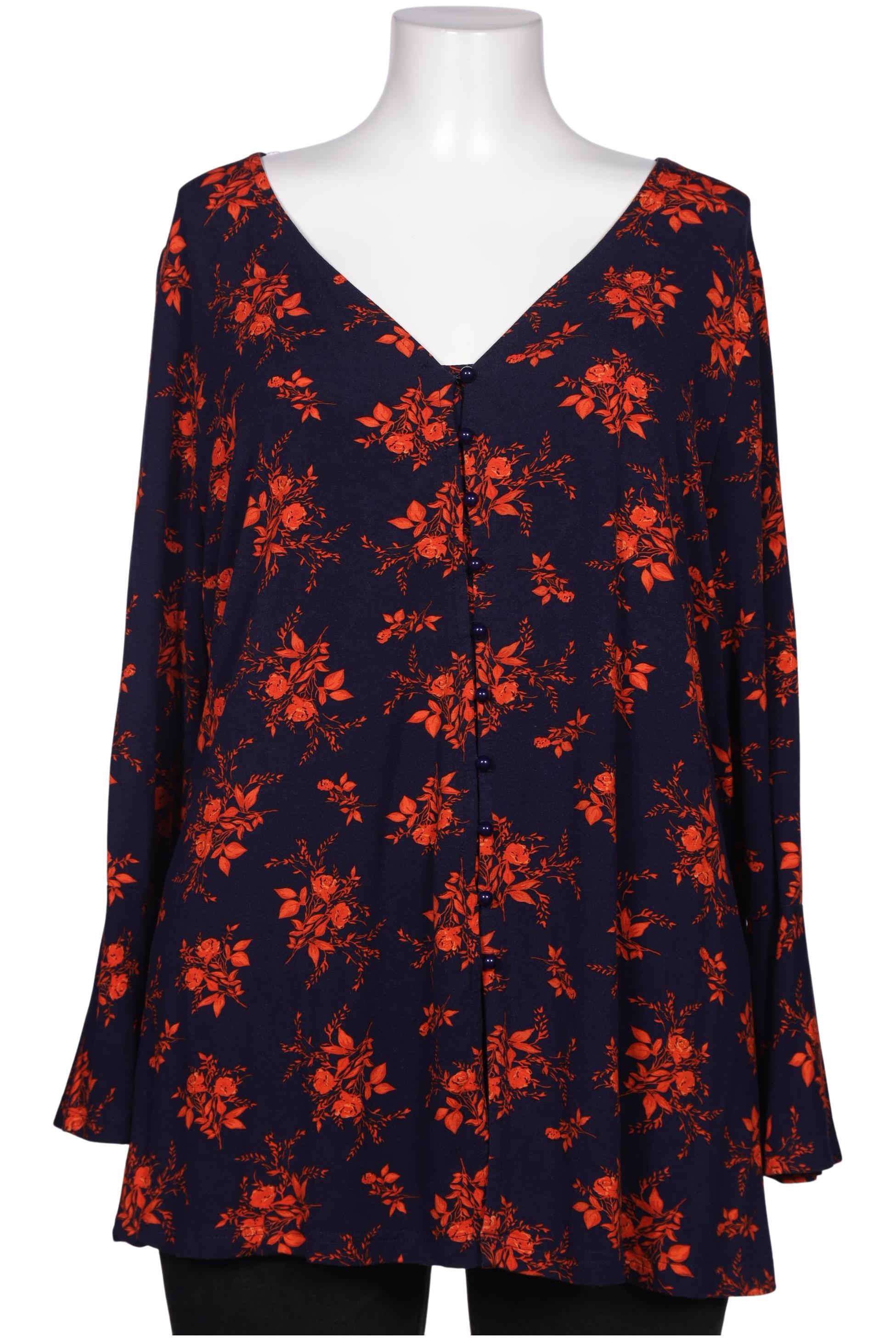 

sheego Damen Bluse, marineblau, Gr. 48
